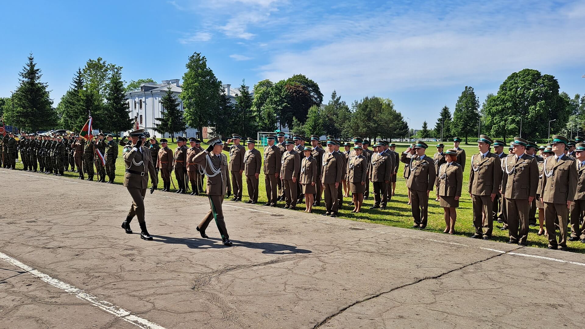 Straż Graniczna świętowała w Białymstoku 32. rocznicę powstania formacji