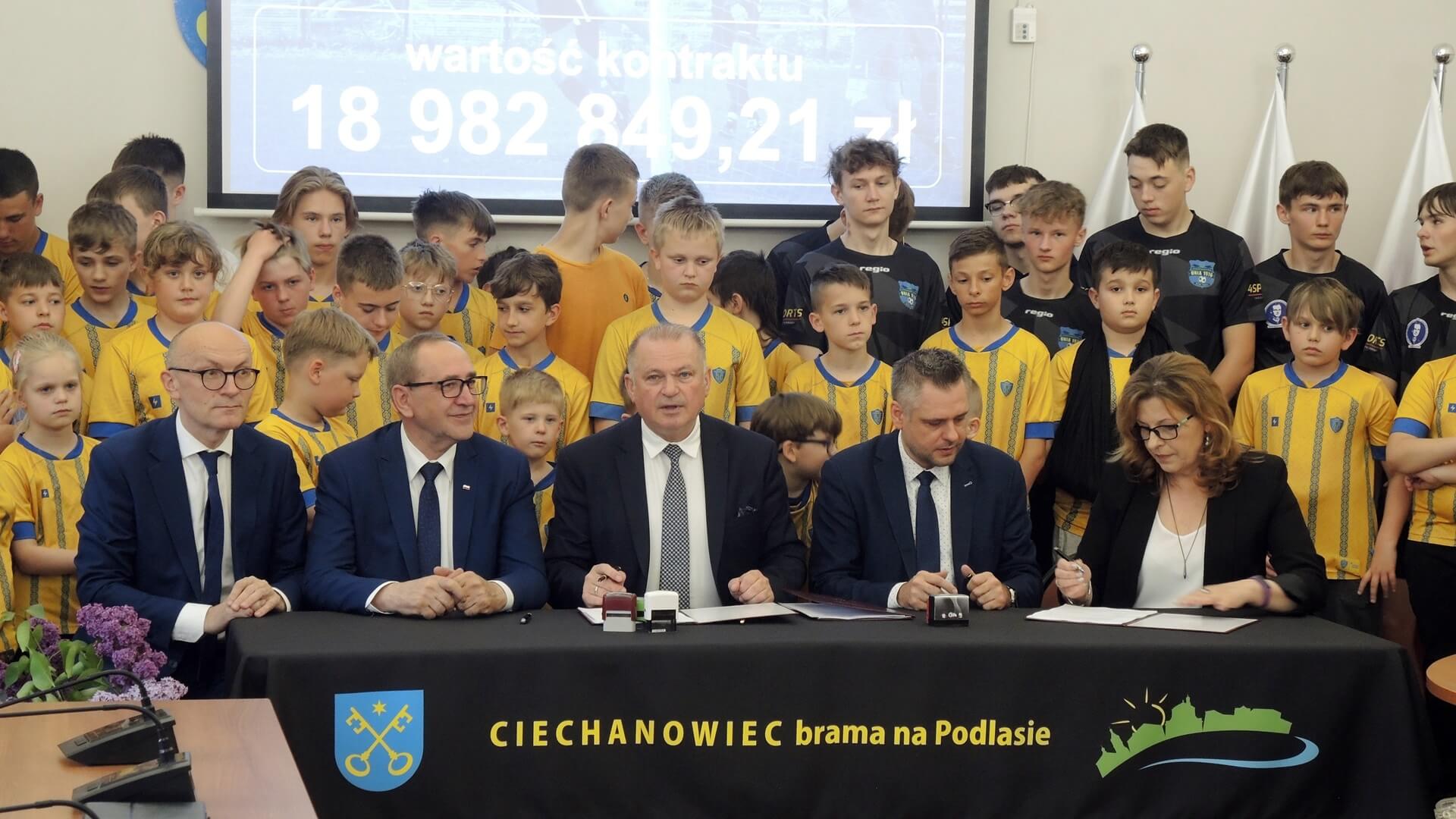 Stadion w Ciechanowcu będzie wyremontowany