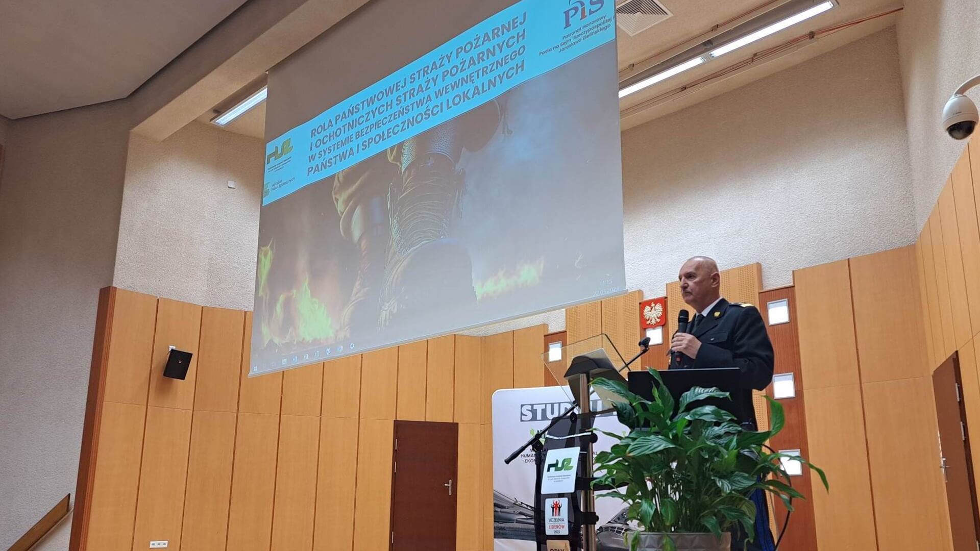 Rola Państwowej Straży Pożarnej  - konferencja w Suwałkach