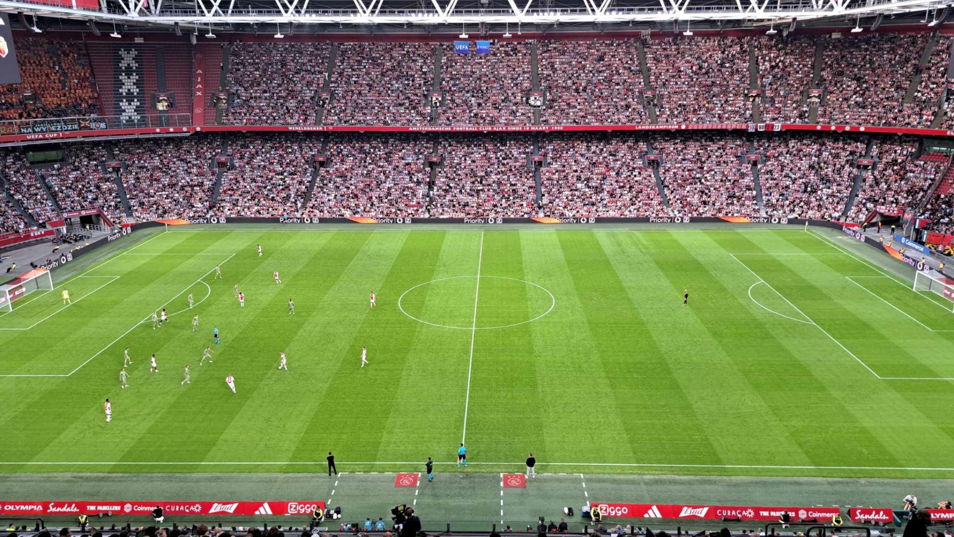 Ajax Amsterdam wygrywa 3:0 z Jagiellonią Białystok w rewanżowym meczu 4. rundy el. Ligi Europy