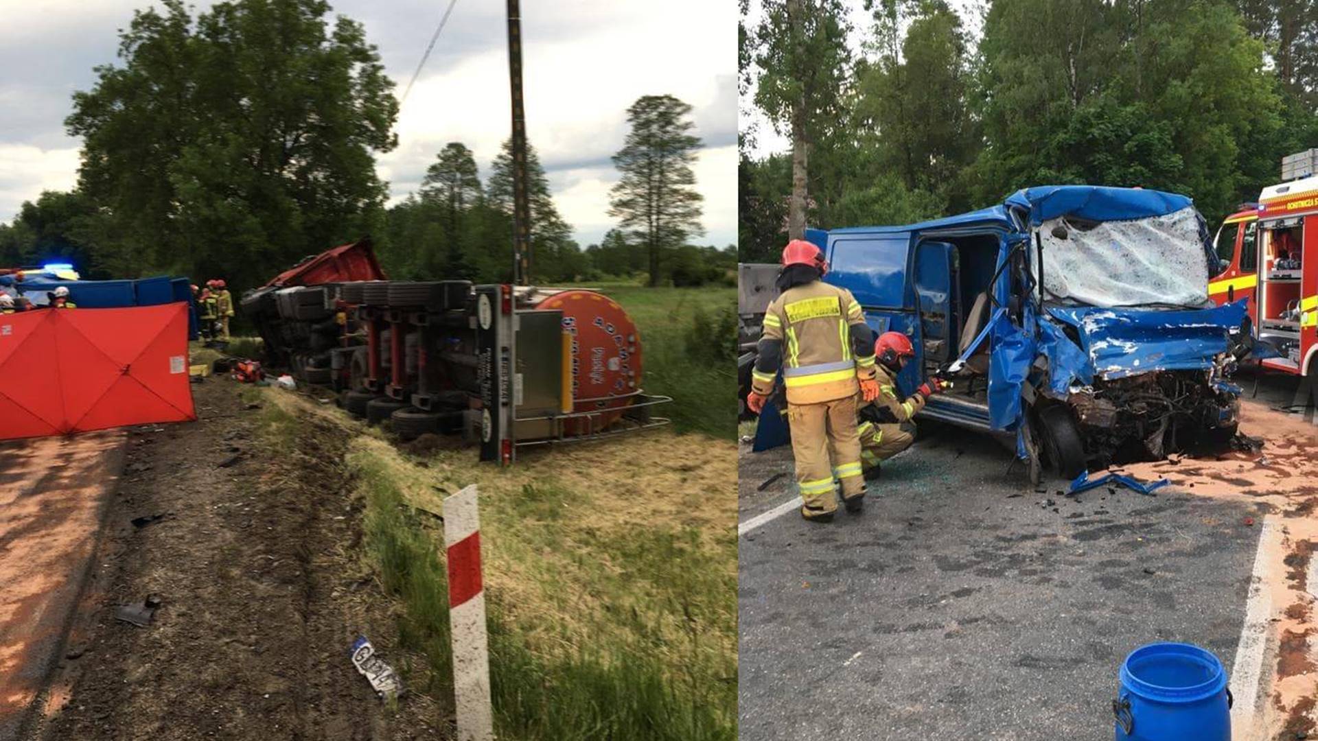 Śmiertelny wypadek w Koźlikach - nie żyje 31-latek