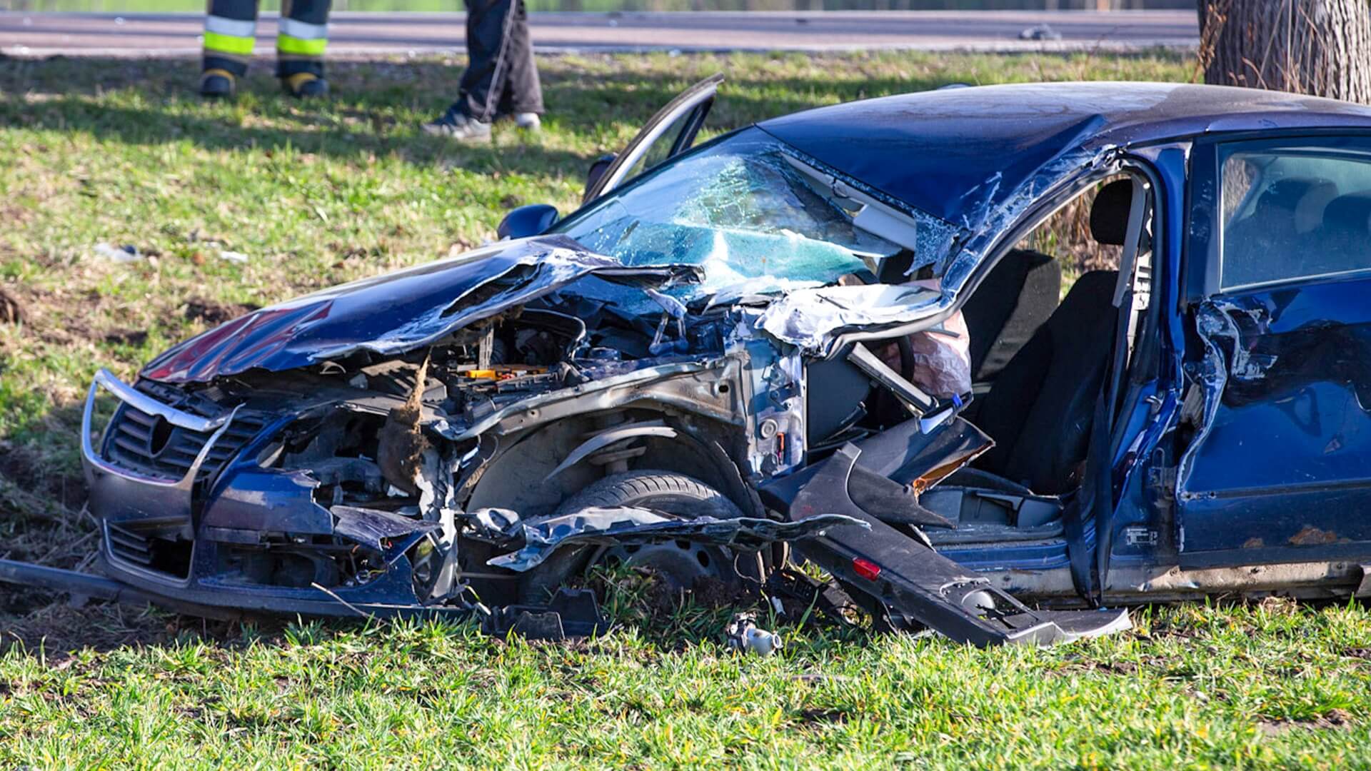 Wypadek na drodze krajowej nr 64 między Łomżą a Jeżewem