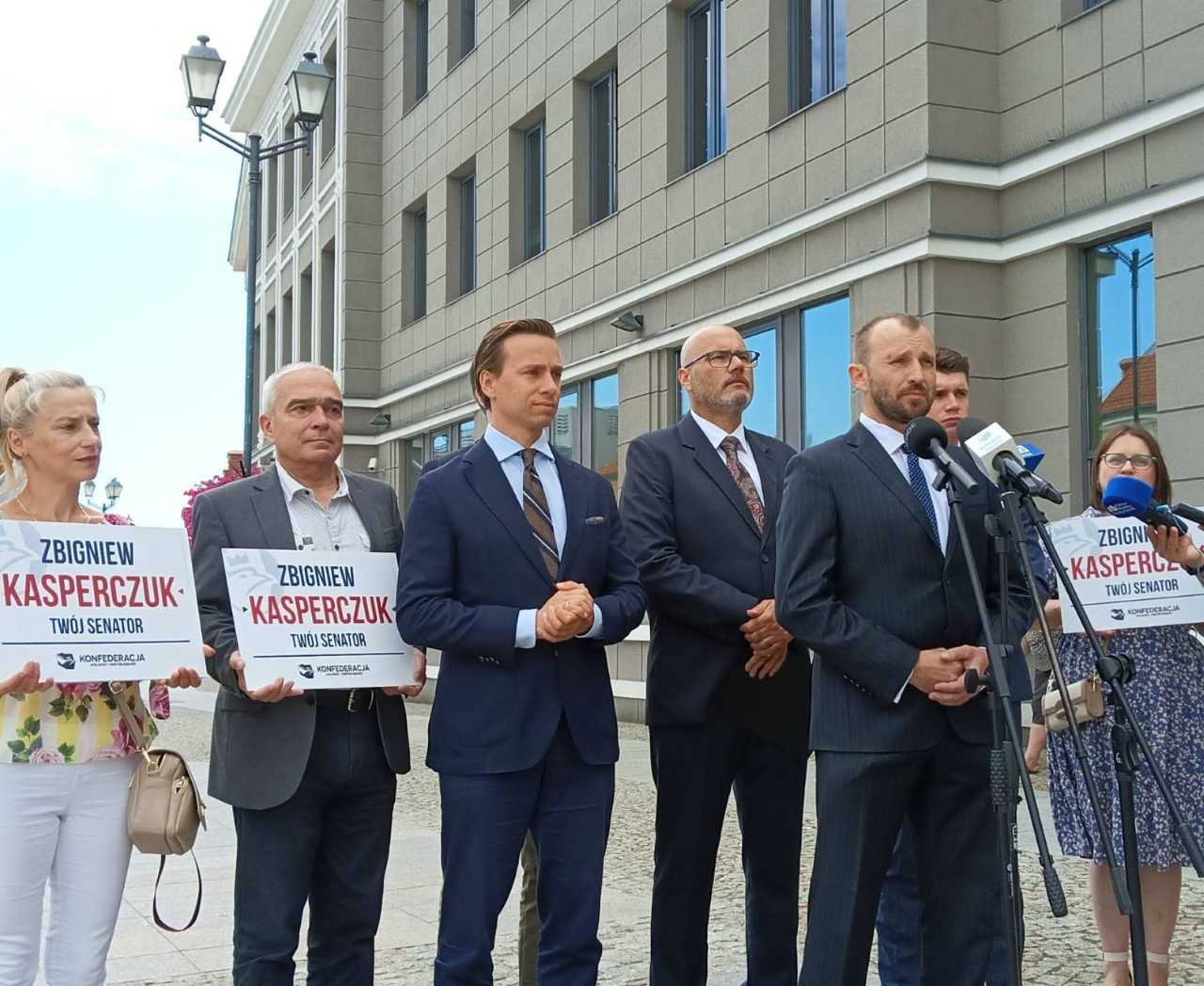 Konfederacja przedstawiła kandydatów do Senatu w województwie podlaskim