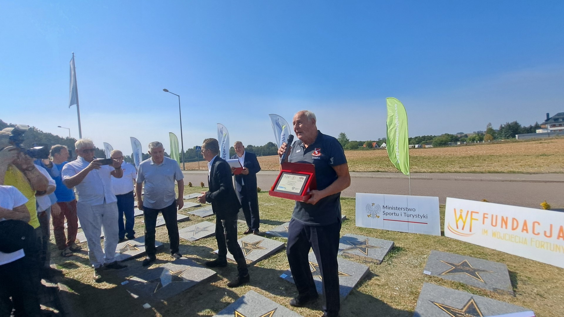 Aleja Olimpijczyków w Szelmencie - kolejni sportowcy zostali uhonorowani