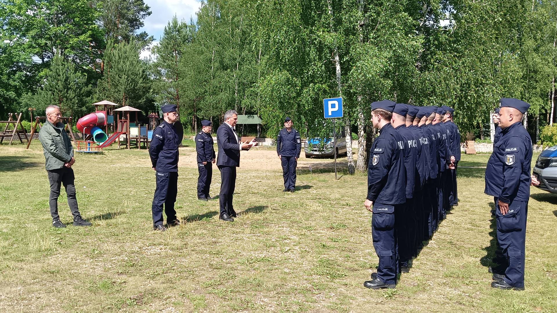 Szef policji na granicy z Białorusią: policjanci są tu, by odpierać nasilające się ataki
