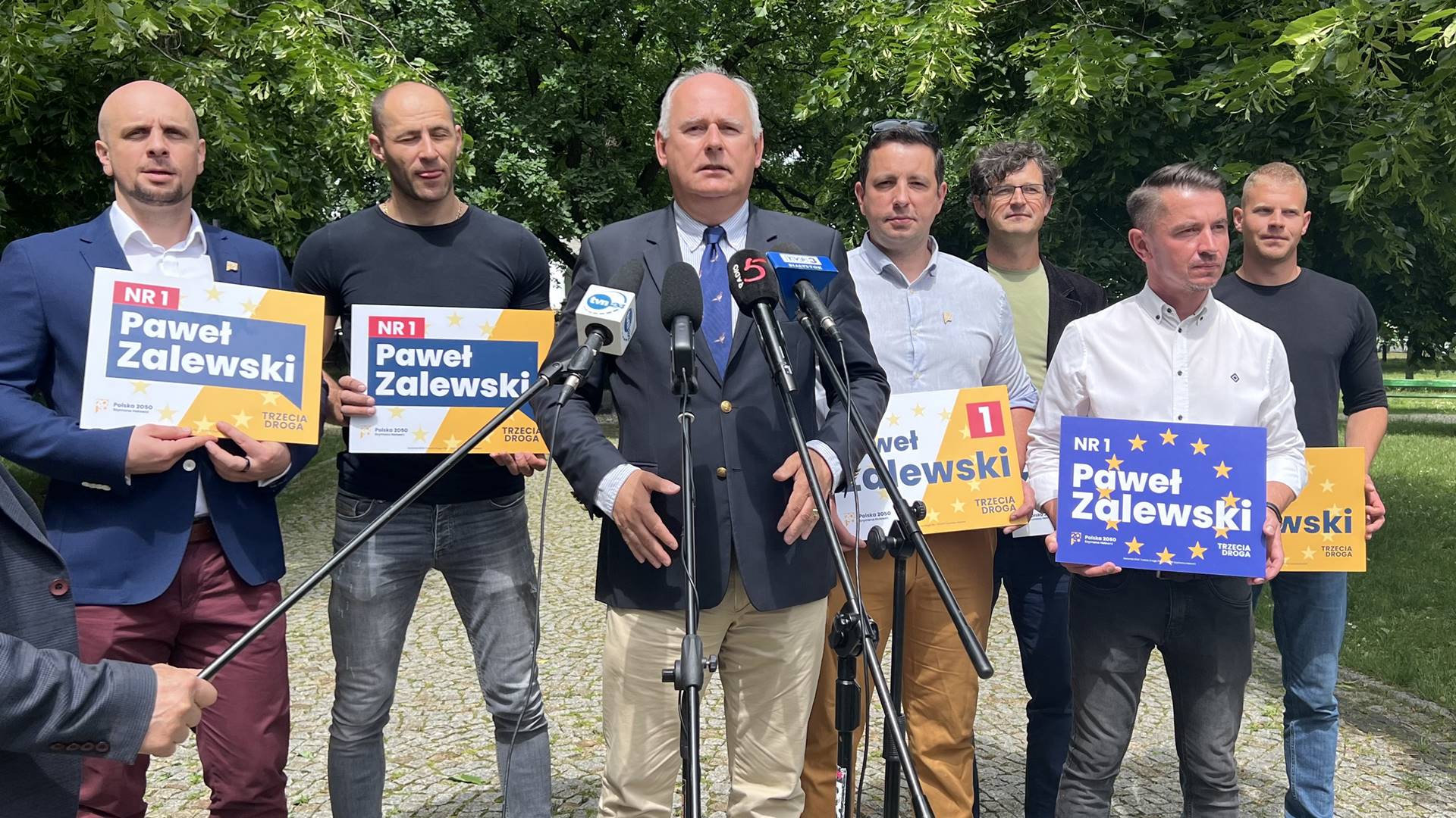 Wiceminister Paweł Zalewski zapewniał w Suwałkach, że granica Polski jest bezpieczna