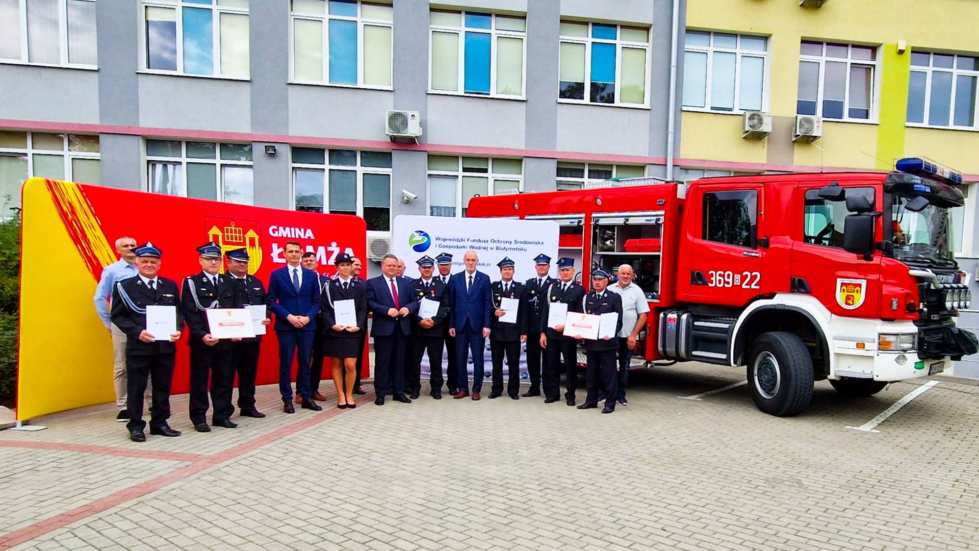 Siedem podlaskich jednostek OSP otrzyma wsparcie na zakup nowych wozów strażackich