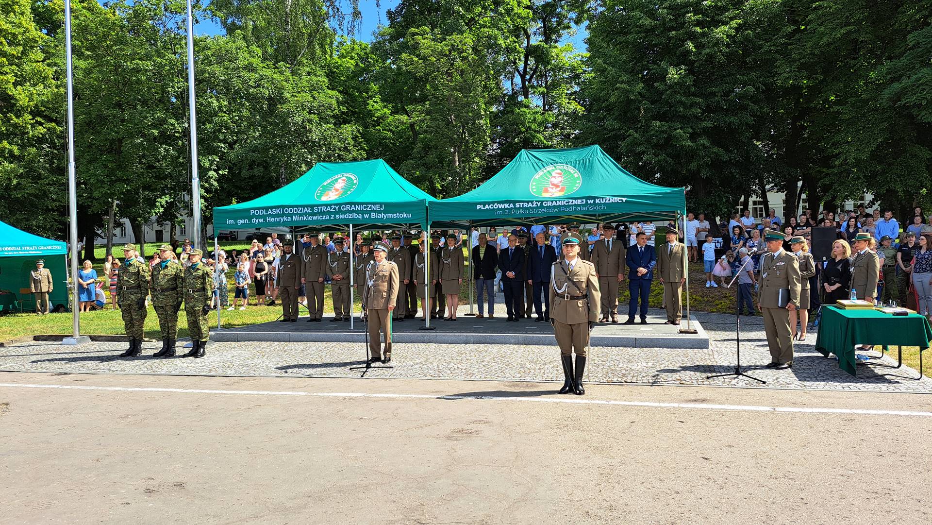 50 nowych funkcjonariuszy Straży Granicznej złożyło ślubowanie