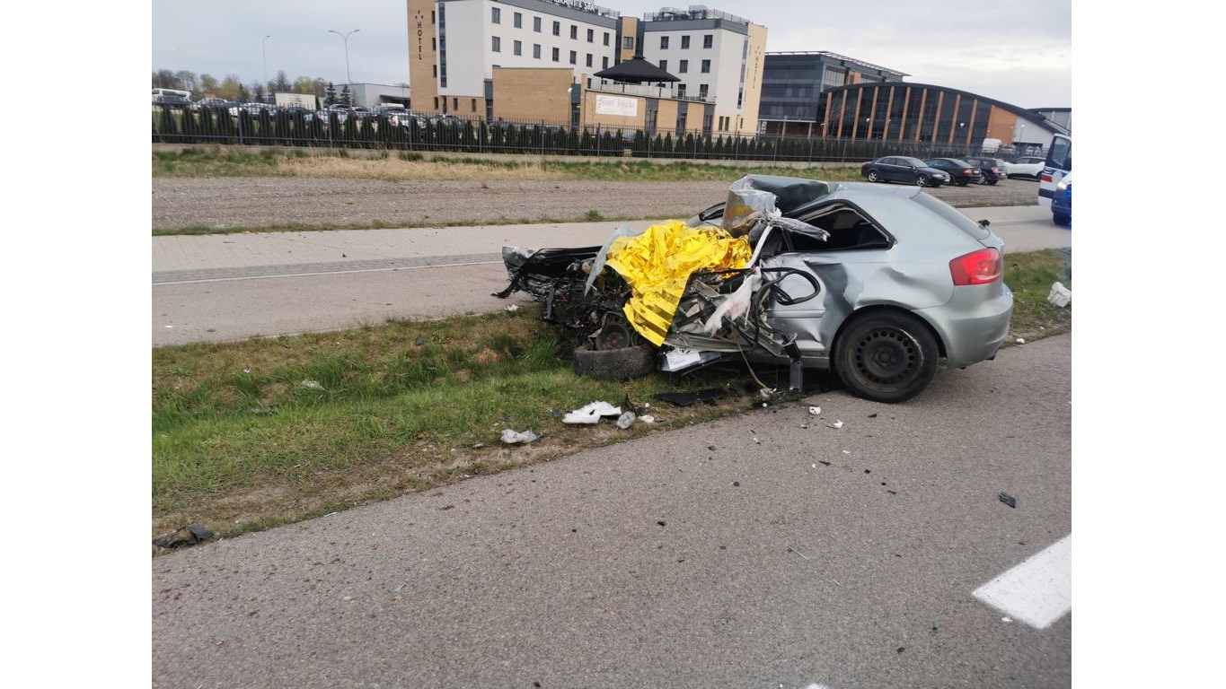 Śmiertelny wypadek na ul. Utrata w Suwałkach