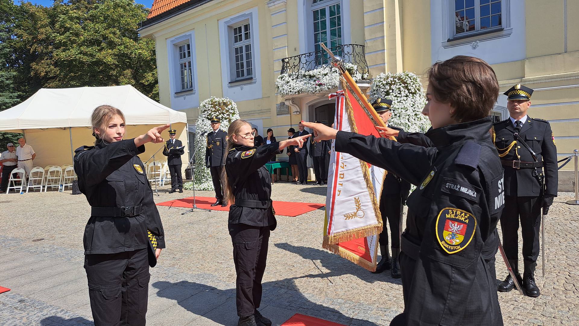 Straż Miejska w Białymstoku świętowała 32. rocznicę powstania