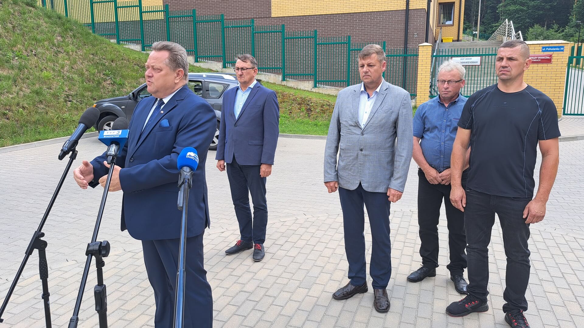 Poseł Jarosław Zieliński mówił o bezpieczeństwie na granicy polsko-białoruskiej