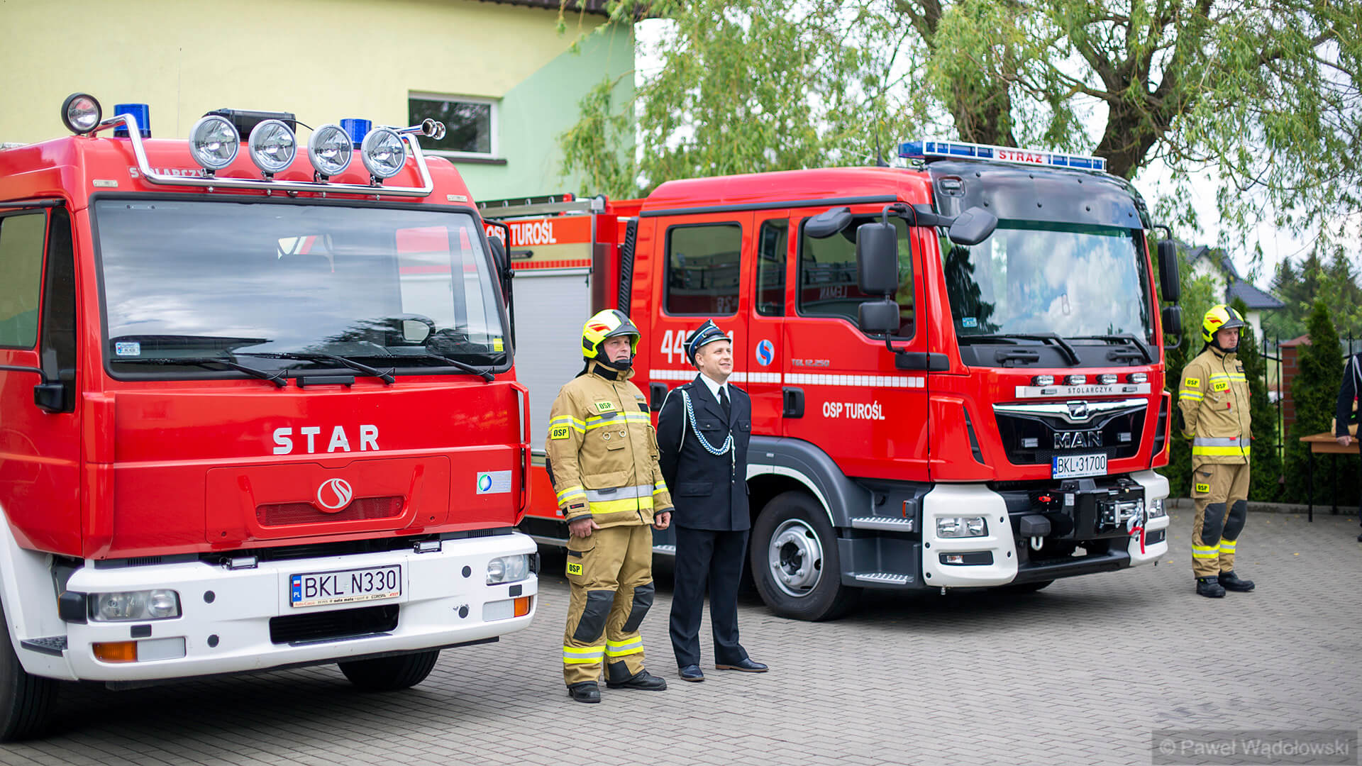 Strażacy ochotnicy z Turośli mają nowy wóz bojowy