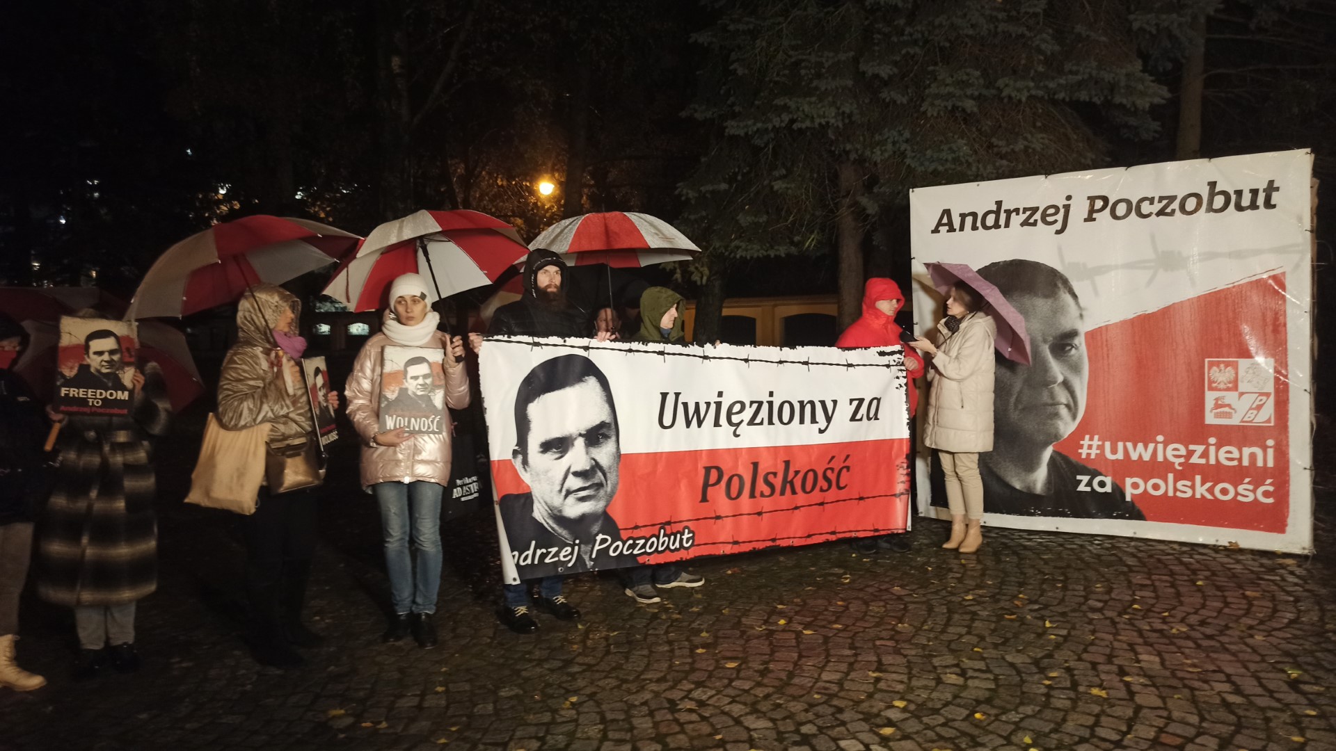 W Białymstoku po raz kolejny solidaryzowano się z Andrzejem Poczobutem