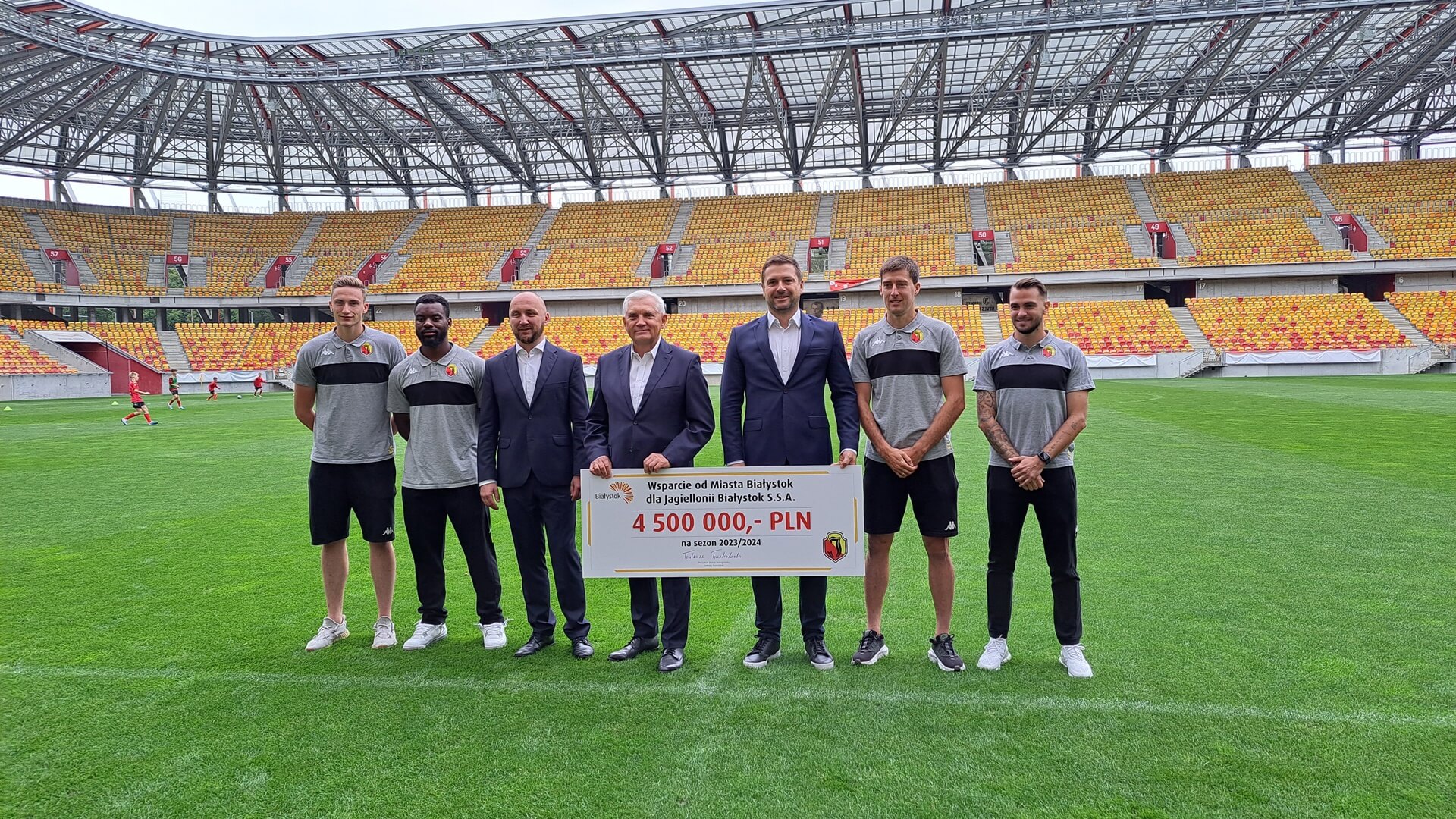 Władze Białegostoku chcą zwiększyć dofinansowanie dla Jagiellonii