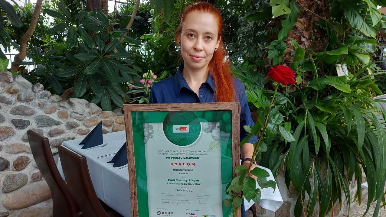 Joanna Sikora wśród laureatów Ogólnopolskiego Konkursu na Reportaż Radiowy im. Ireny Linkiewicz
