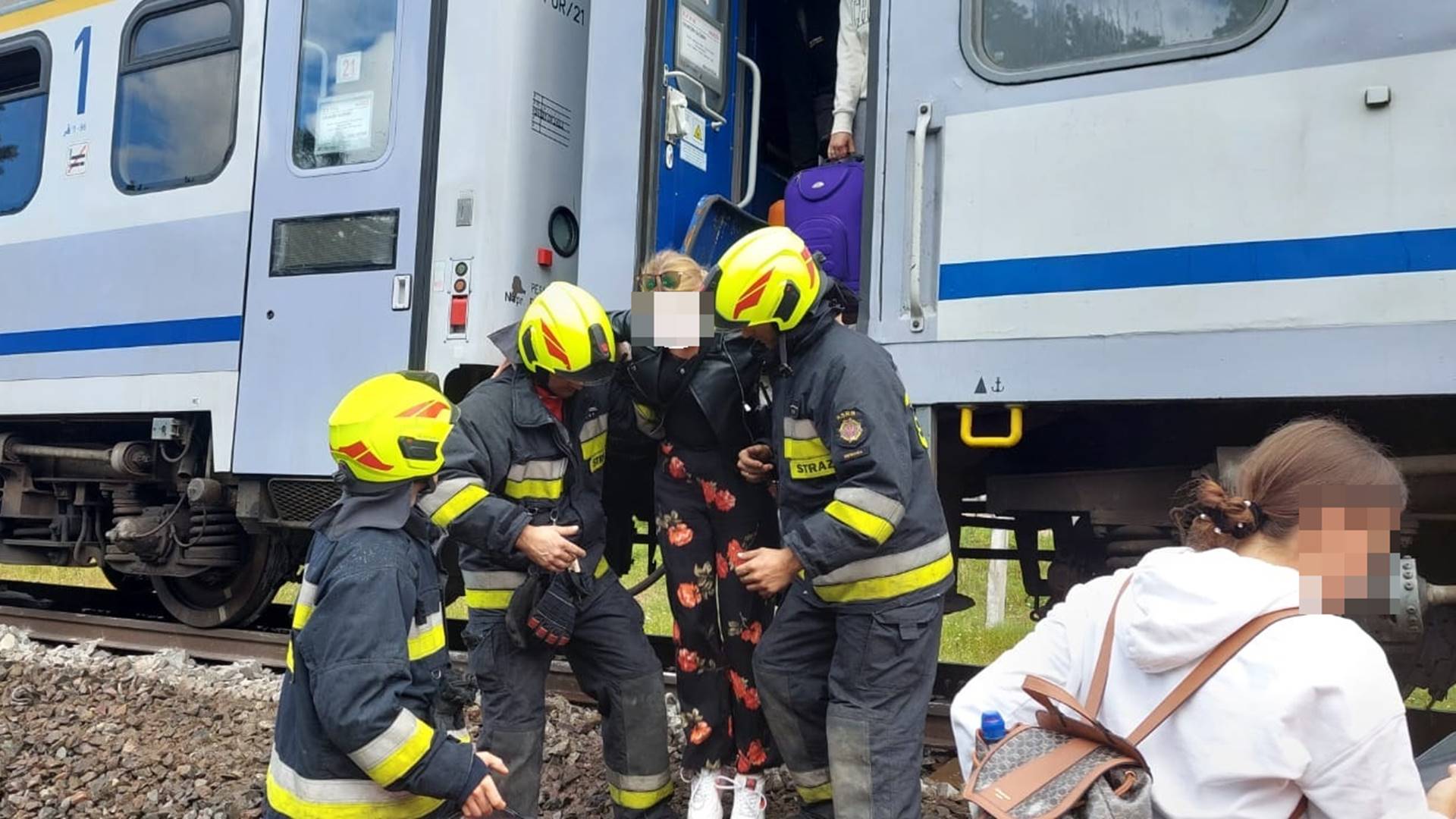 Na trasie Białystok - Suwałki wykoleił się pociąg