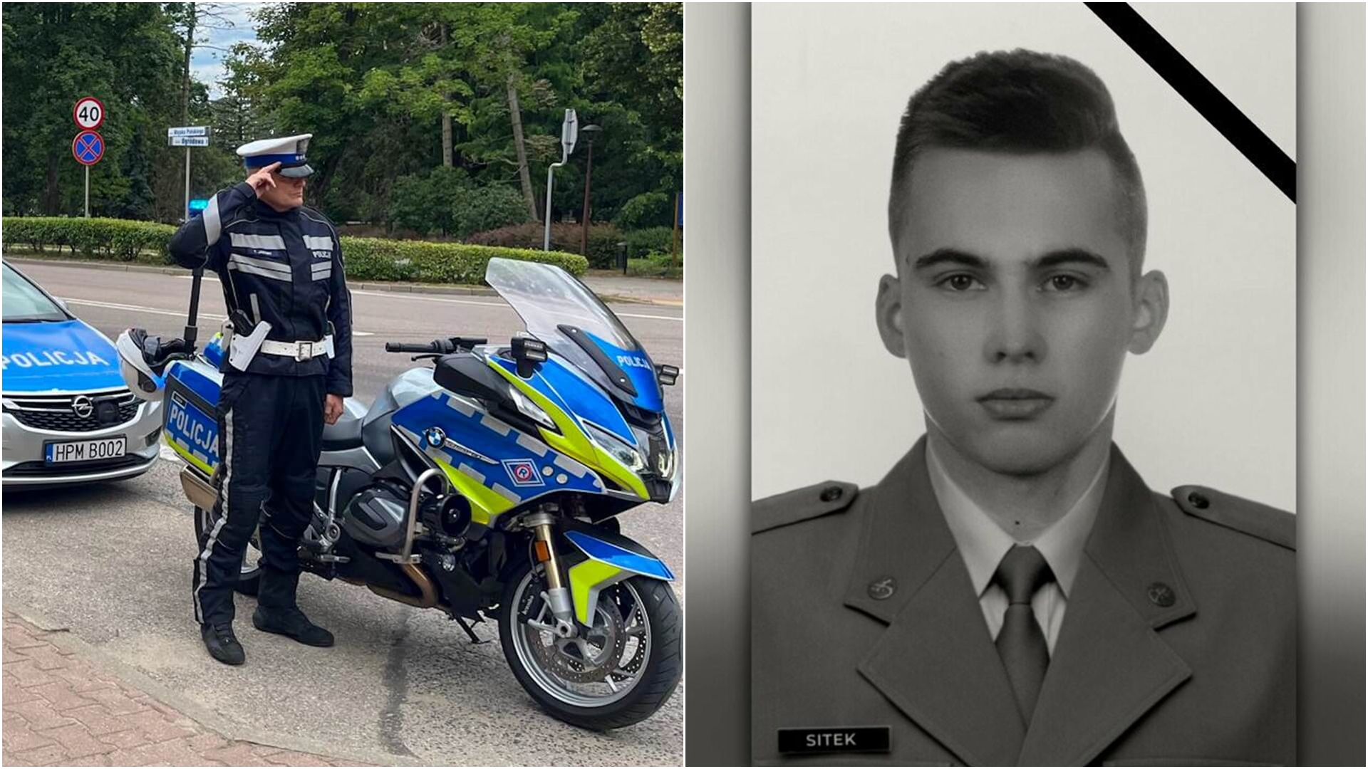 W całej Polsce zawyły syreny. Służby mundurowe uczciły pamięć żołnierza, który zmarł po ataku na granicy