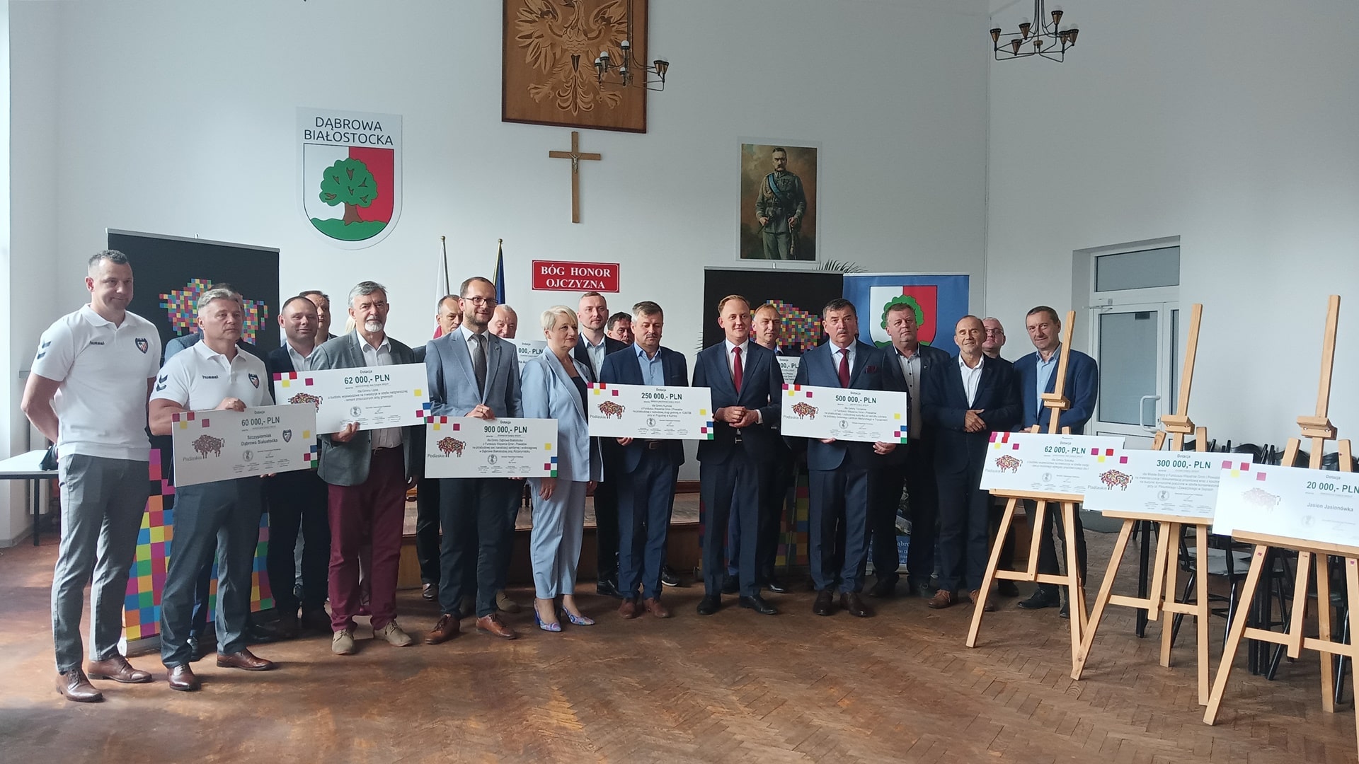 Podlaskie gminy, powiaty i kluby sportowe otrzymały dofinansowanie z budżetu województwa