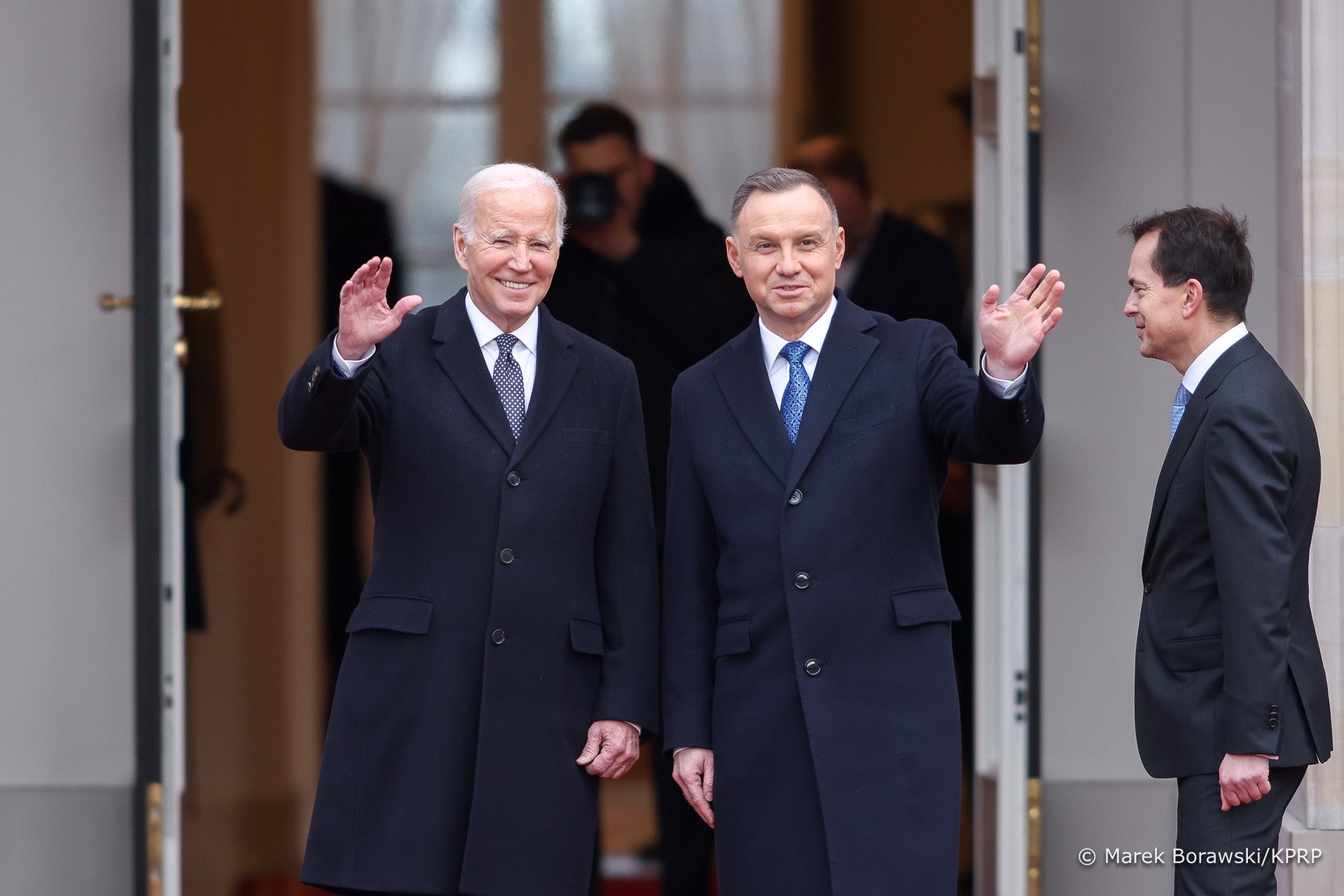 Spotkanie Andrzeja Dudy i Joe Bidena w Warszawie