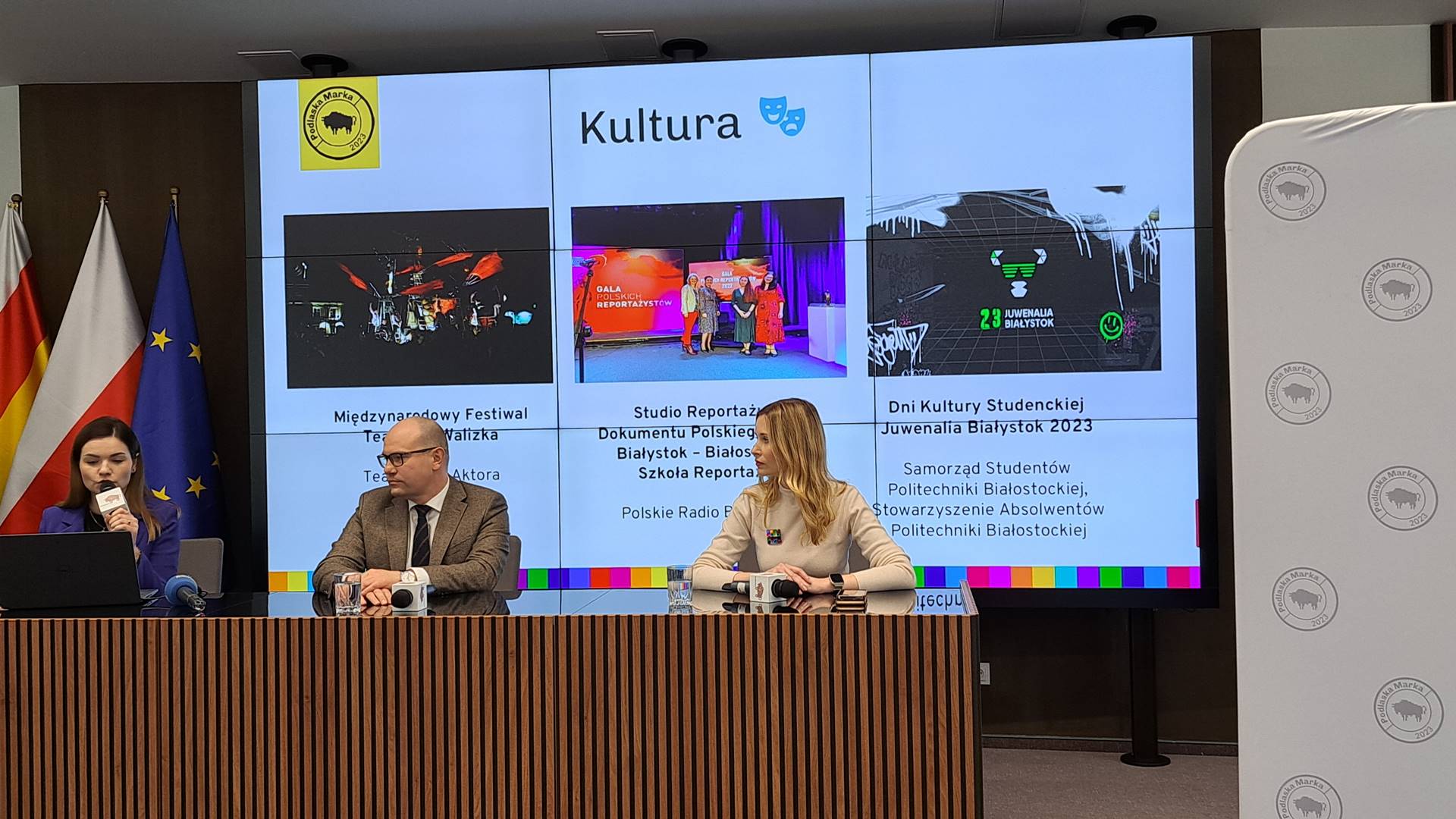 Studio Reportażu i Dokumentu Polskiego Radia Białystok z nominacją do tytułu Podlaska Marka w kategorii "Kultura"