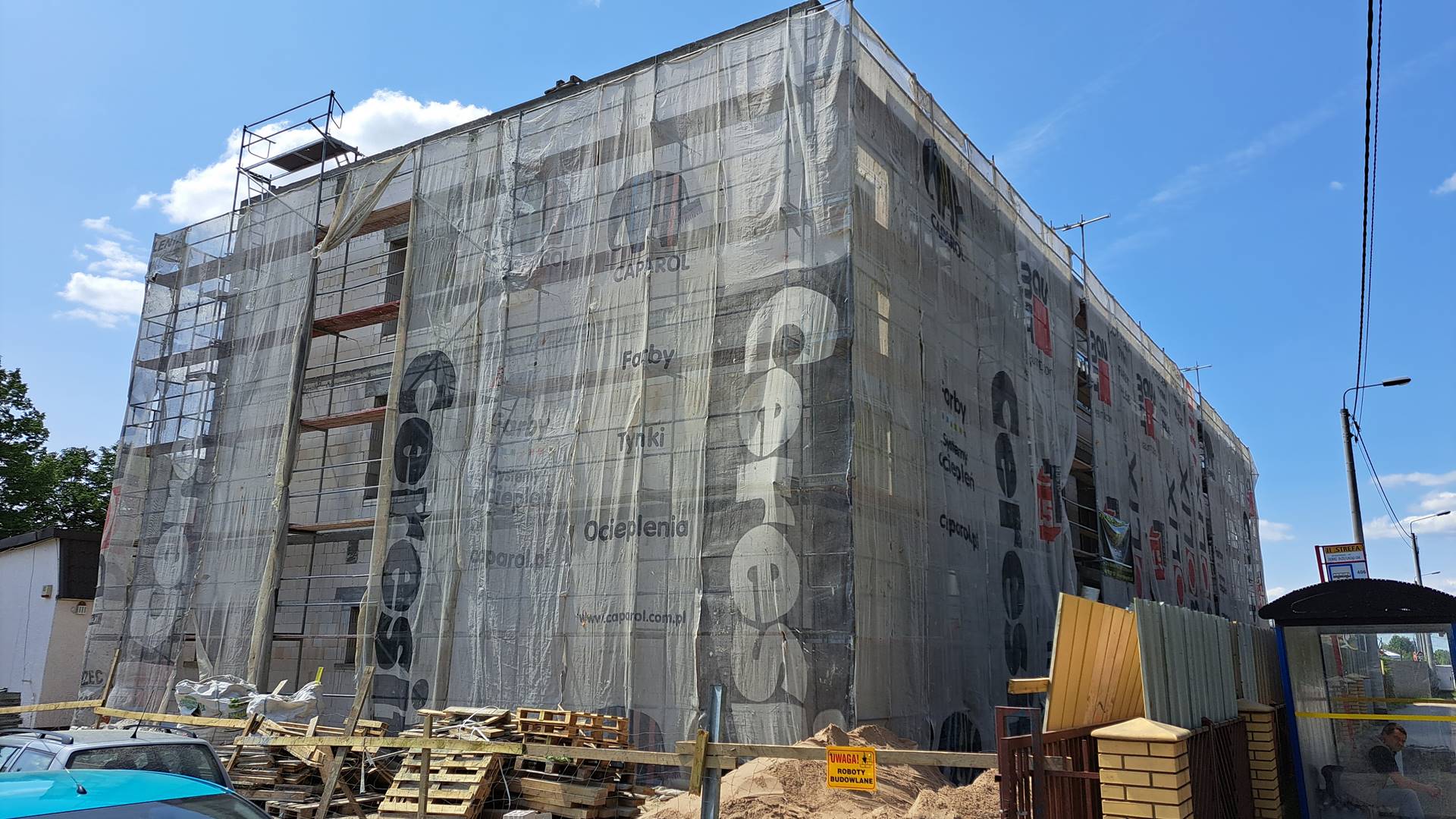 W Dobrzyniewie Dużym trwa budowa nowego budynku urzędu gminy