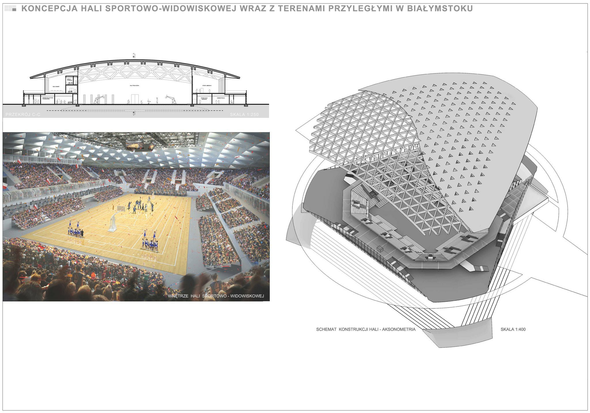Jest pozwolenie na budowę hali widowiskowo-sportowej w Białymstoku