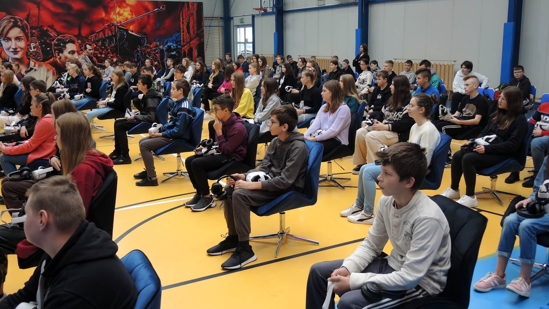 Uczniowie z Wizny i okolic wzięli udział w nietypowej lekcji historii