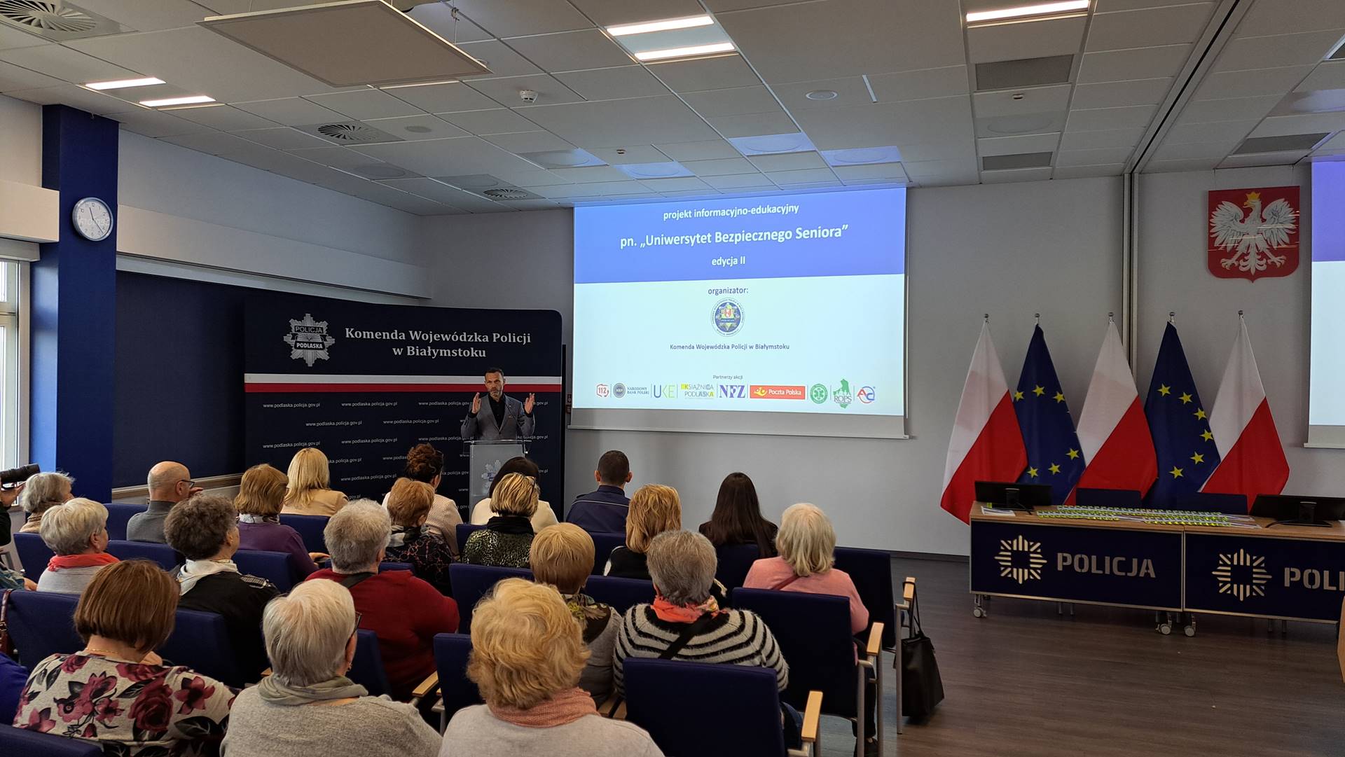 Trwa II edycja Uniwersytetu Bezpiecznego Seniora