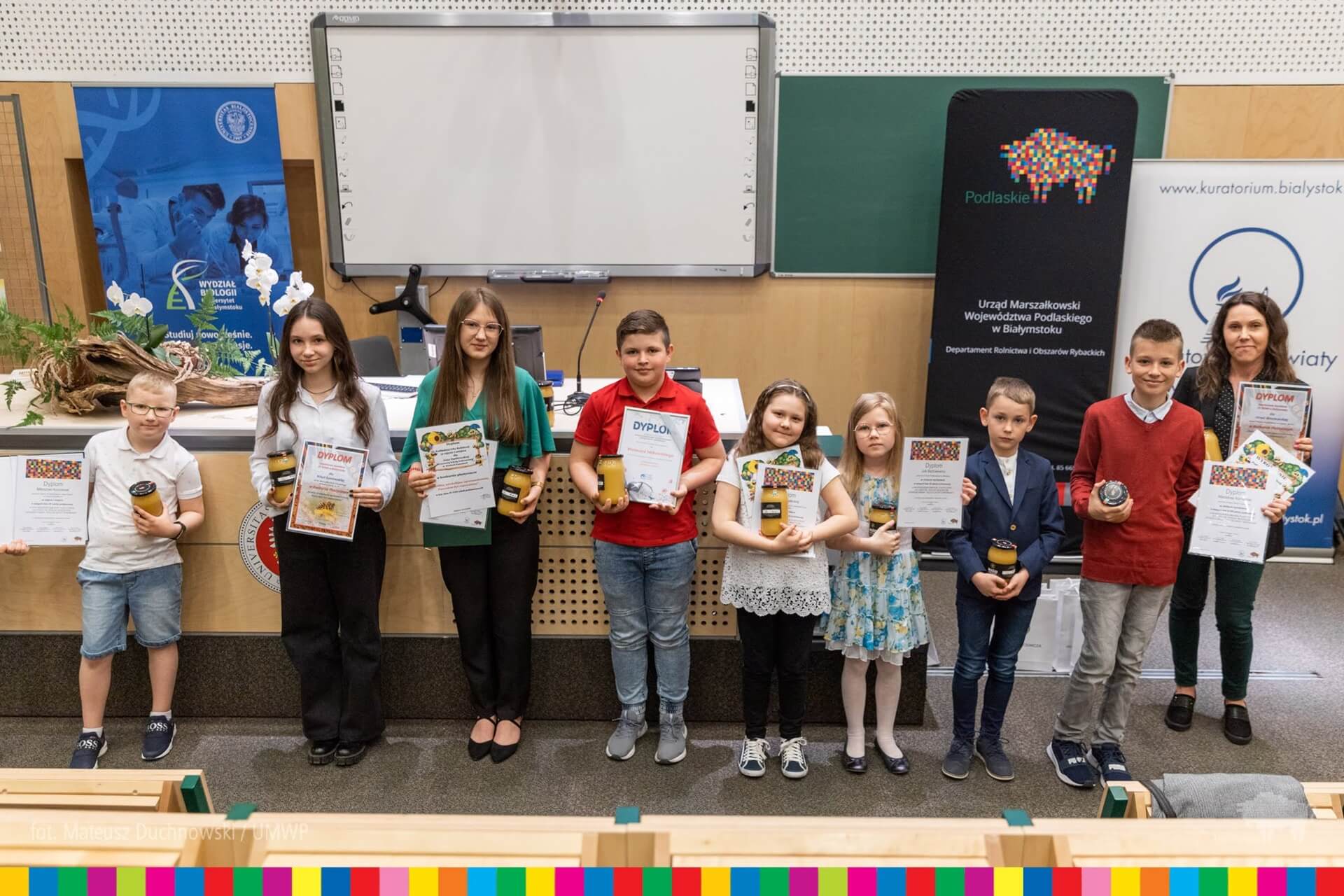 W Białymstoku rozstrzygnięto konkurs plastyczny poświęcony pszczołom