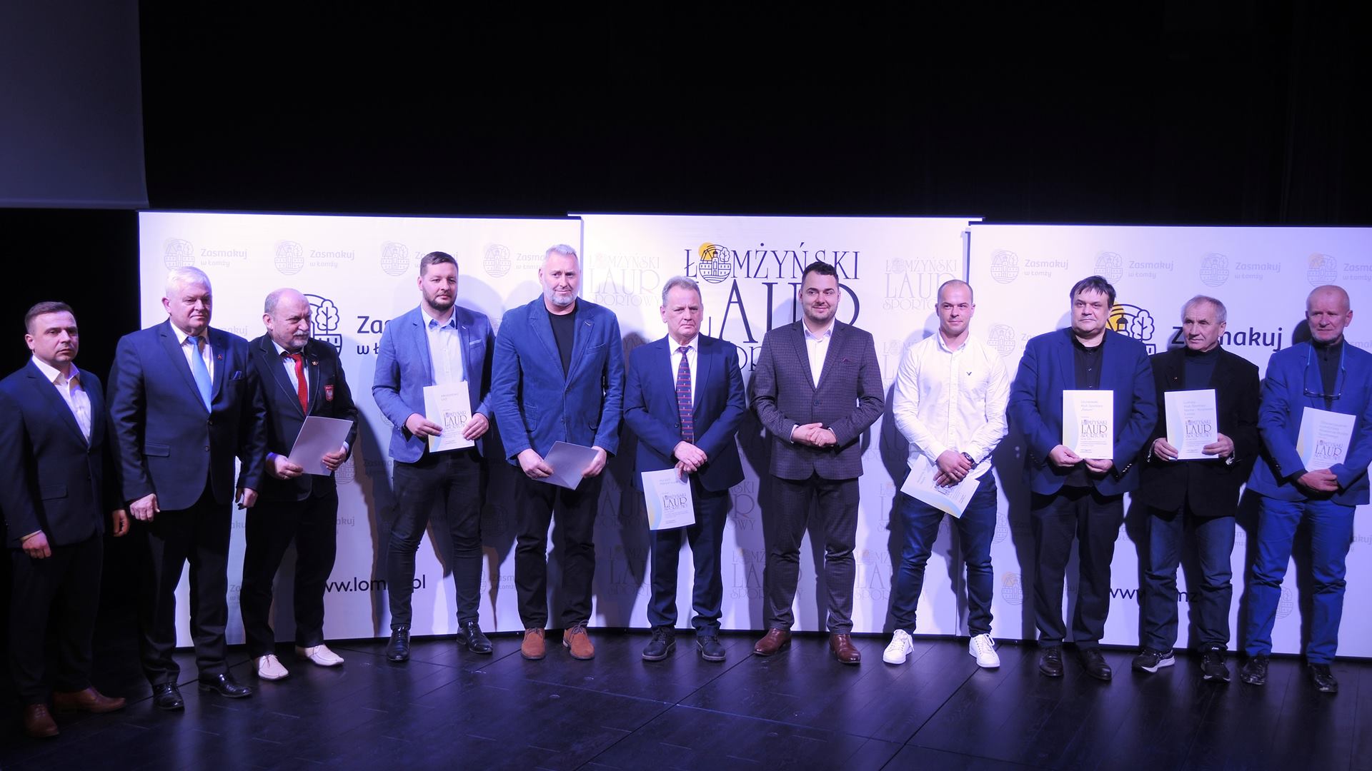 Sportowcy i trenerzy odebrali Łomżyńskie Laury Sportowe