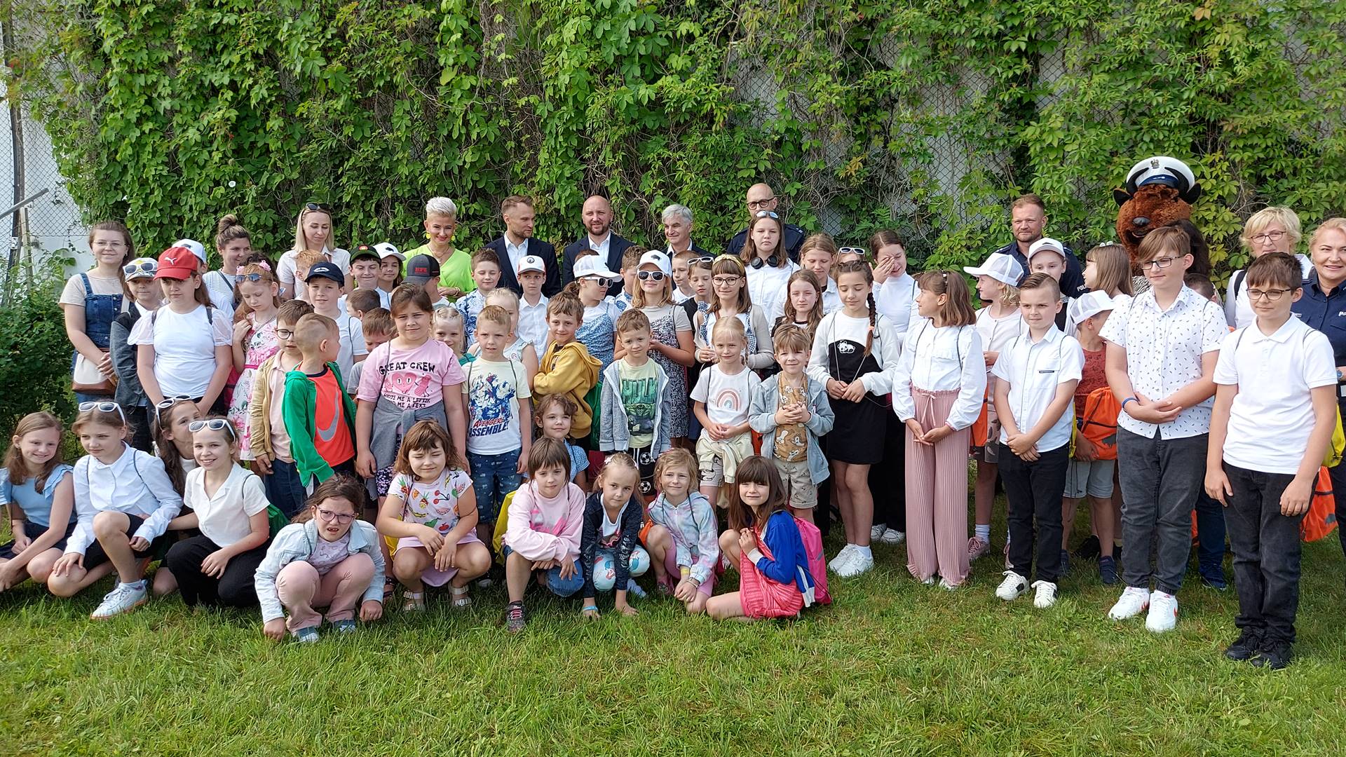 Uczniowie wzięli udział w akcji Urzędu Marszałkowskiego "W Podlaskiem jeżdżę w kasku"