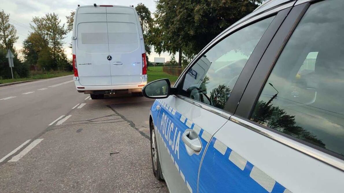 Pijany kierowca zatrzymany pod Kolnem