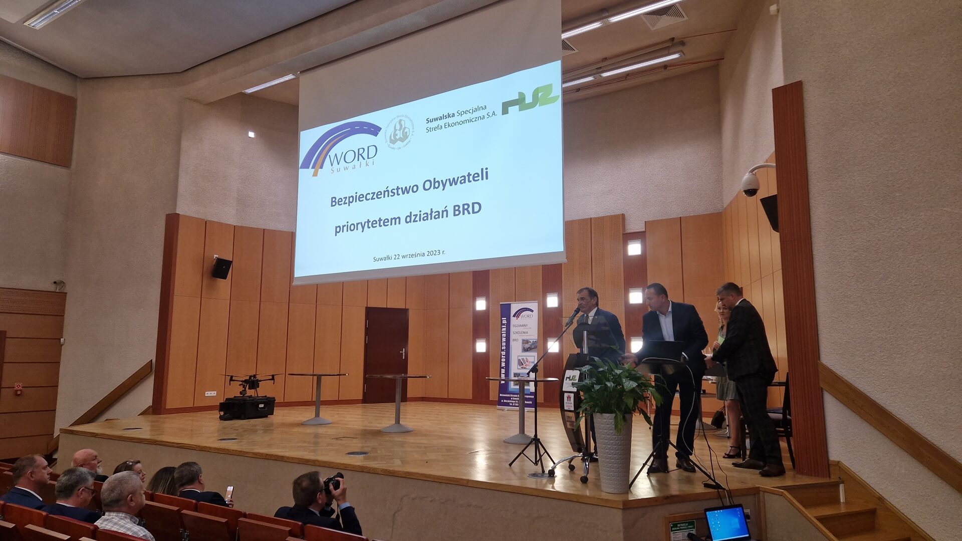 WORD w Suwałkach zorganizował konferencję poświęconą poprawie bezpieczeństwa w ruchu drogowym