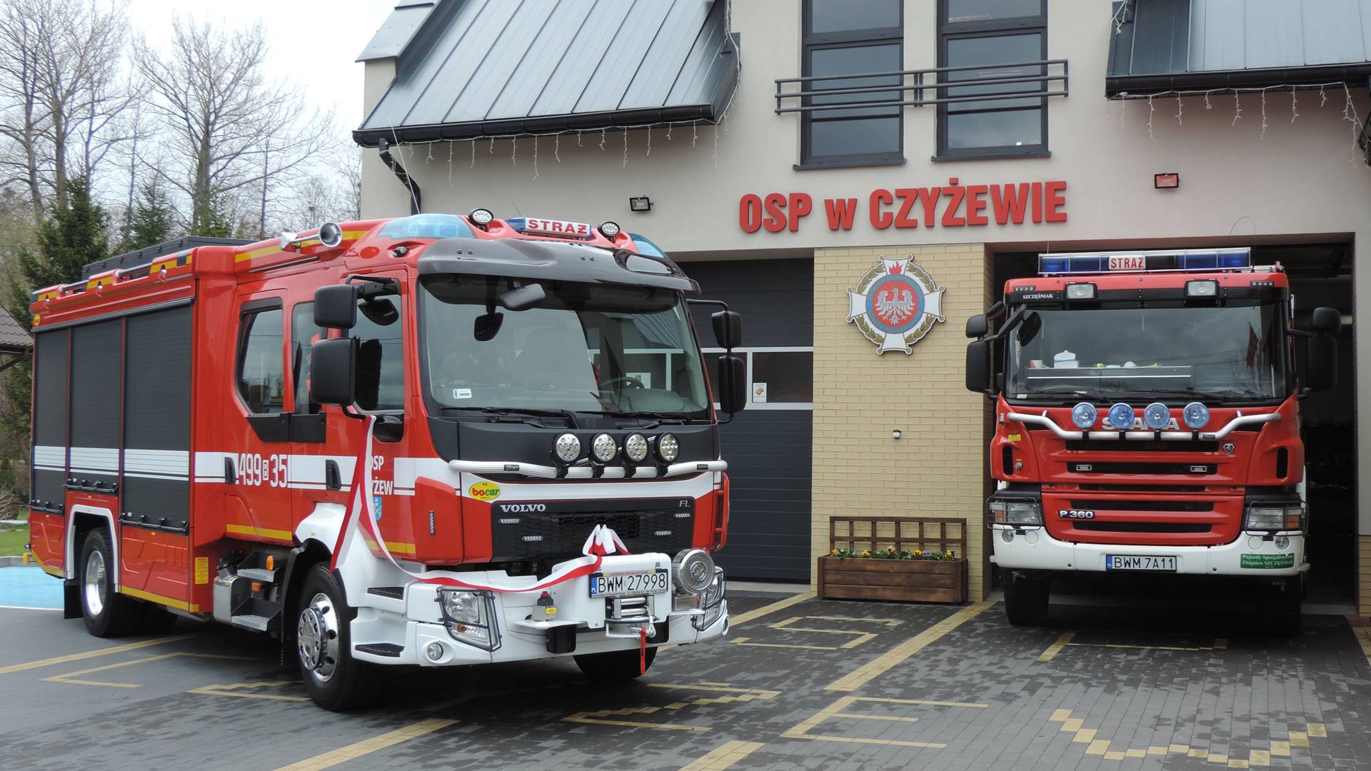 Strażacy ochotnicy z Czyżewa mają nowy wóz ratowniczo-gaśniczy