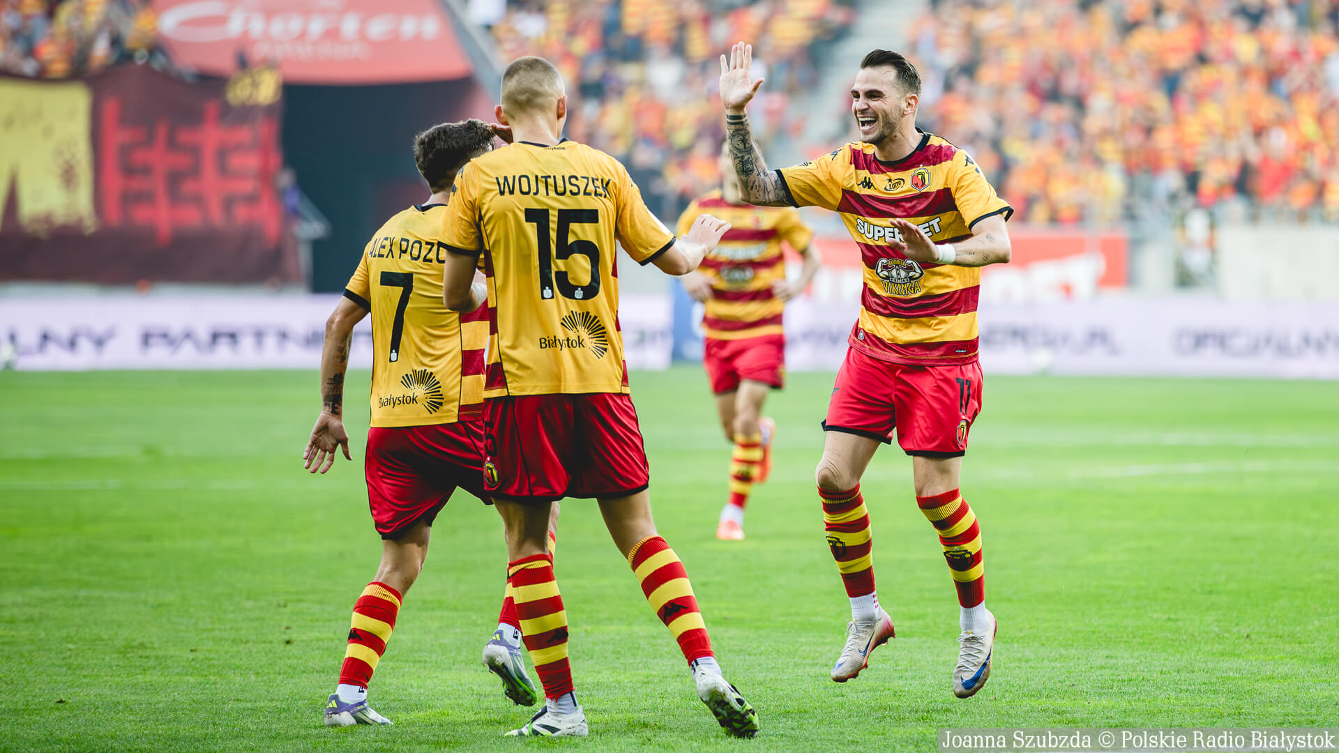 Jagiellonia Białystok kończy sierpień zwycięstwem w meczu z Lechią Gdańsk [zdjęcia, wideo]