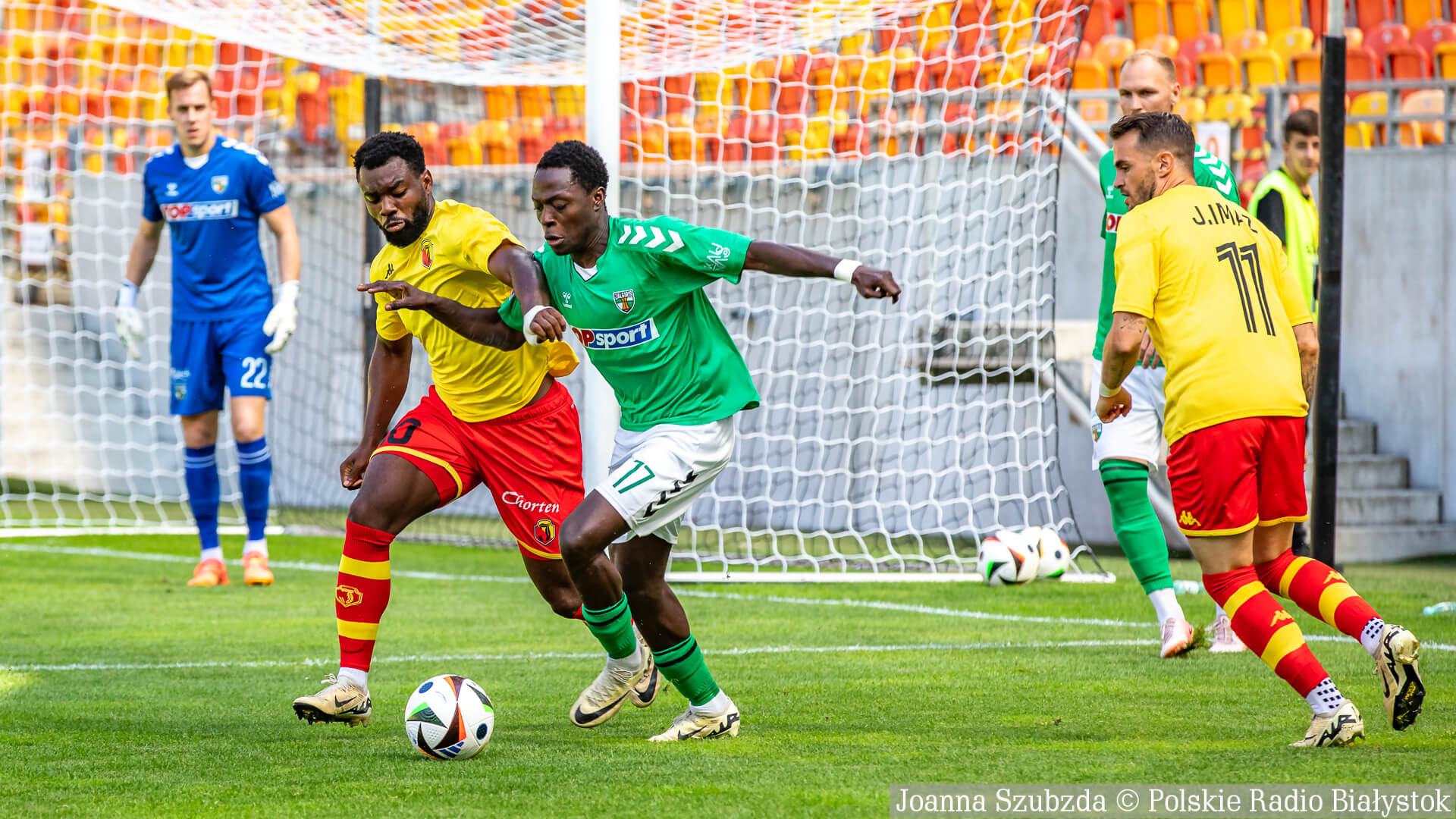 Jagiellonia Białystok wygrała w sparingu z Żalgirisem Kowno [zdjęcia, wideo]