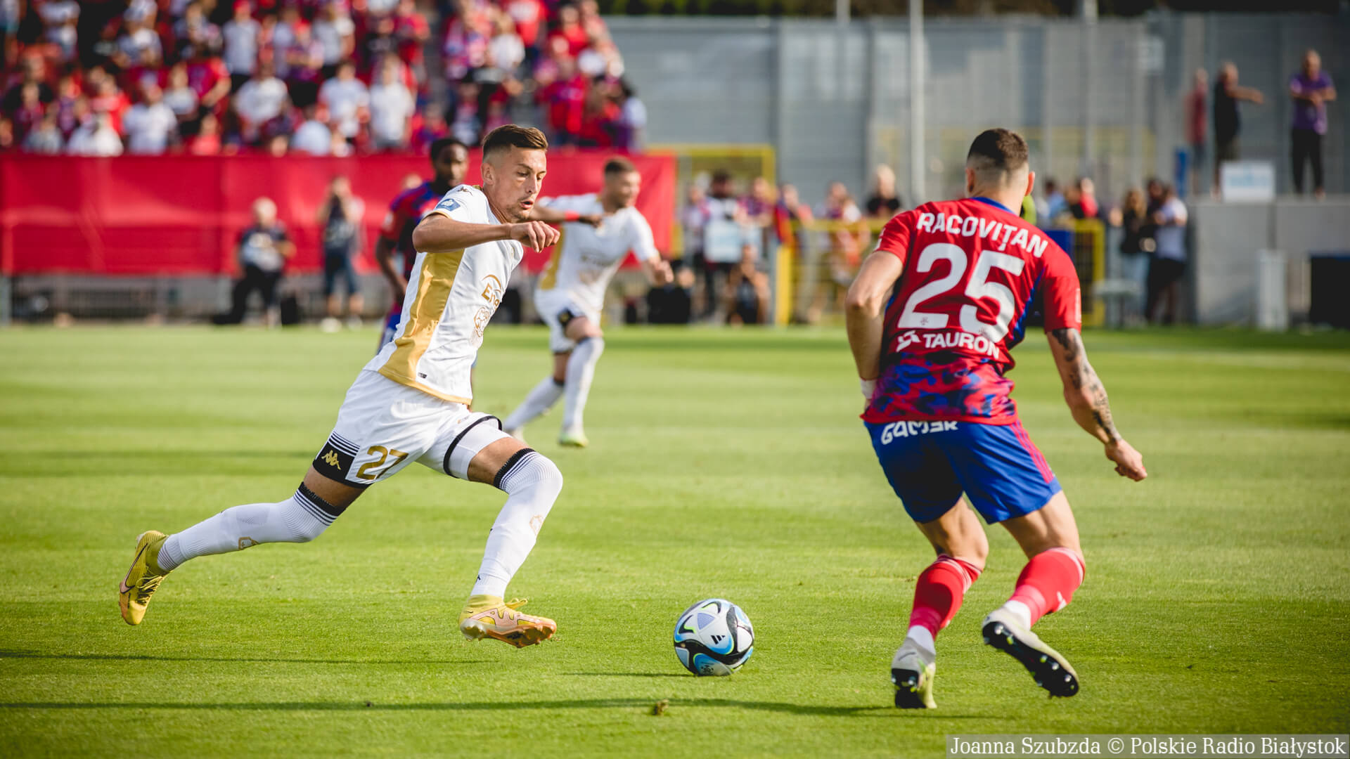 Jagiellonia Białystok dużo słabsza od mistrza Polski – Rakowa Częstochowa [zdjęcia]