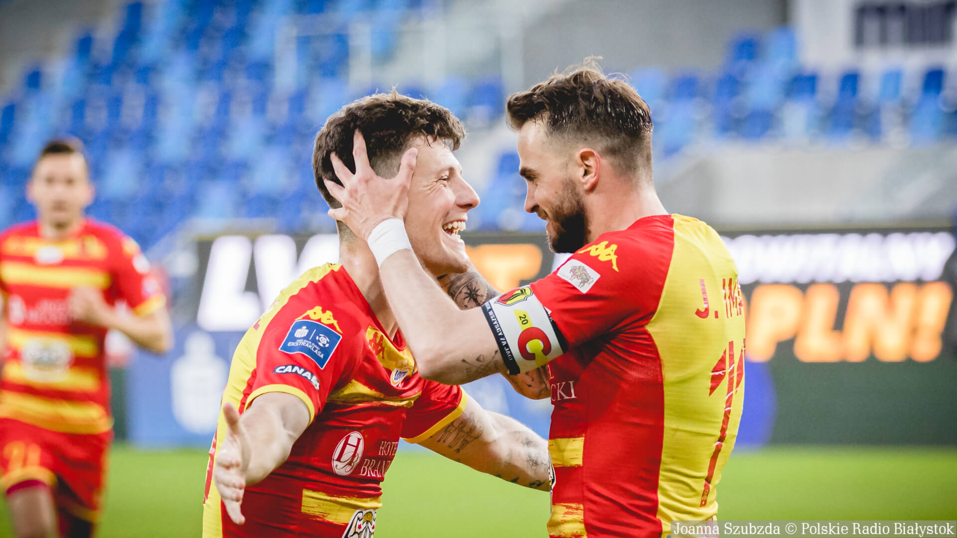 Trzy gole Guala i pierwsza wygrana Jagiellonii na wyjeździe [zdjęcia, wideo]