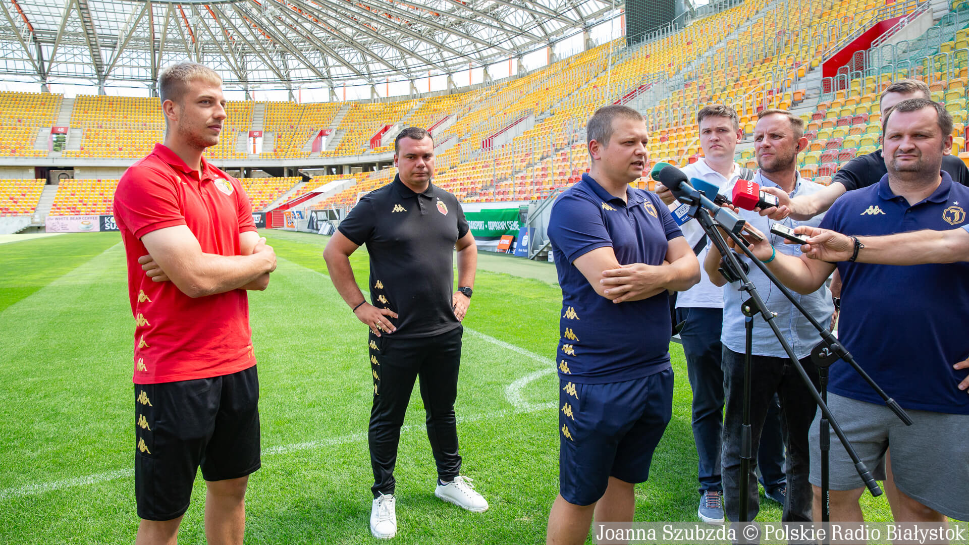 Jagiellonia Białystok rozpoczyna nowy sezon - pierwszy mecz z Puszczą Niepołomice [wideo]
