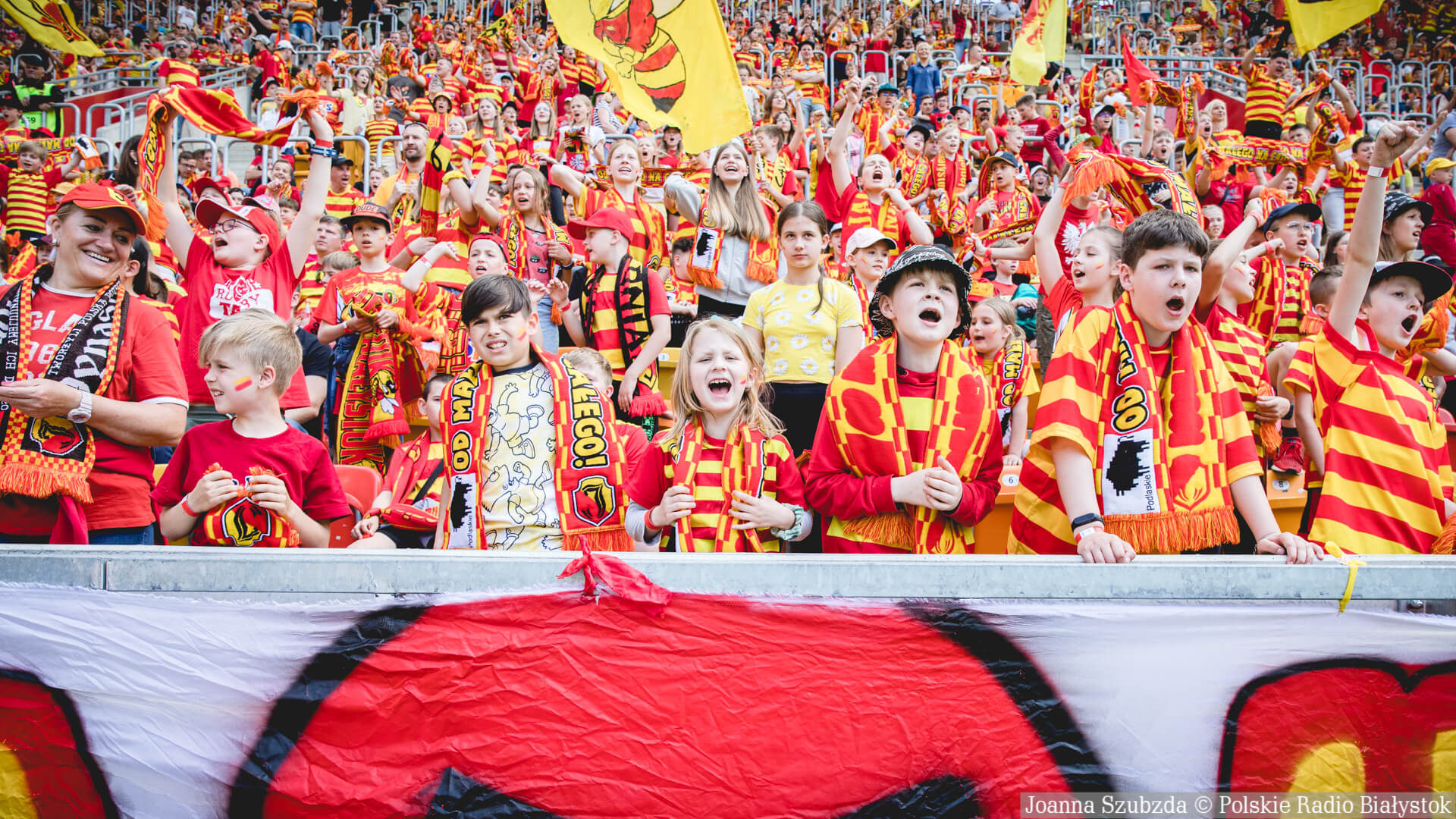 Jagiellonia Białystok utrzymała się w ekstraklasie [zdjęcia, wideo]