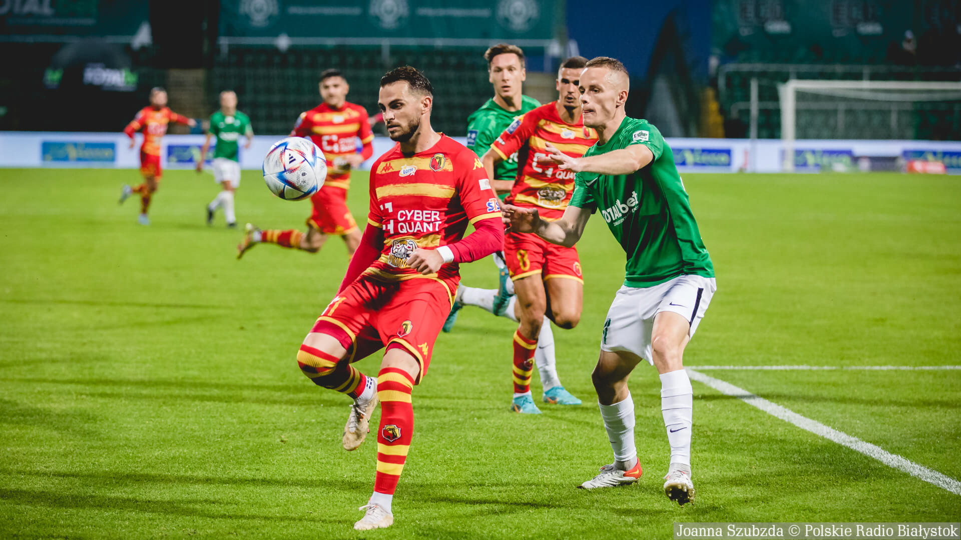 Kolejny słaby występ Jagiellonii i porażka z Wartą Poznań [zdjęcia, wideo]