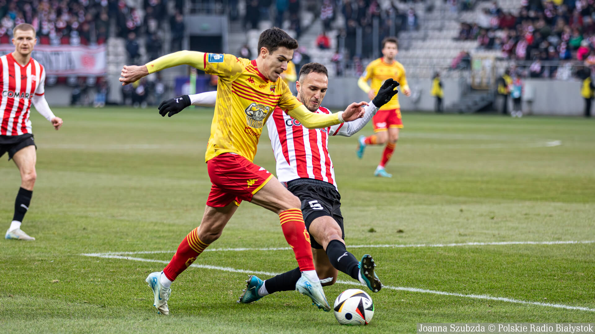 Jagiellonia zatrzymana pod Wawelem - remis w meczu z Cracovią [zdjęcia, wideo]