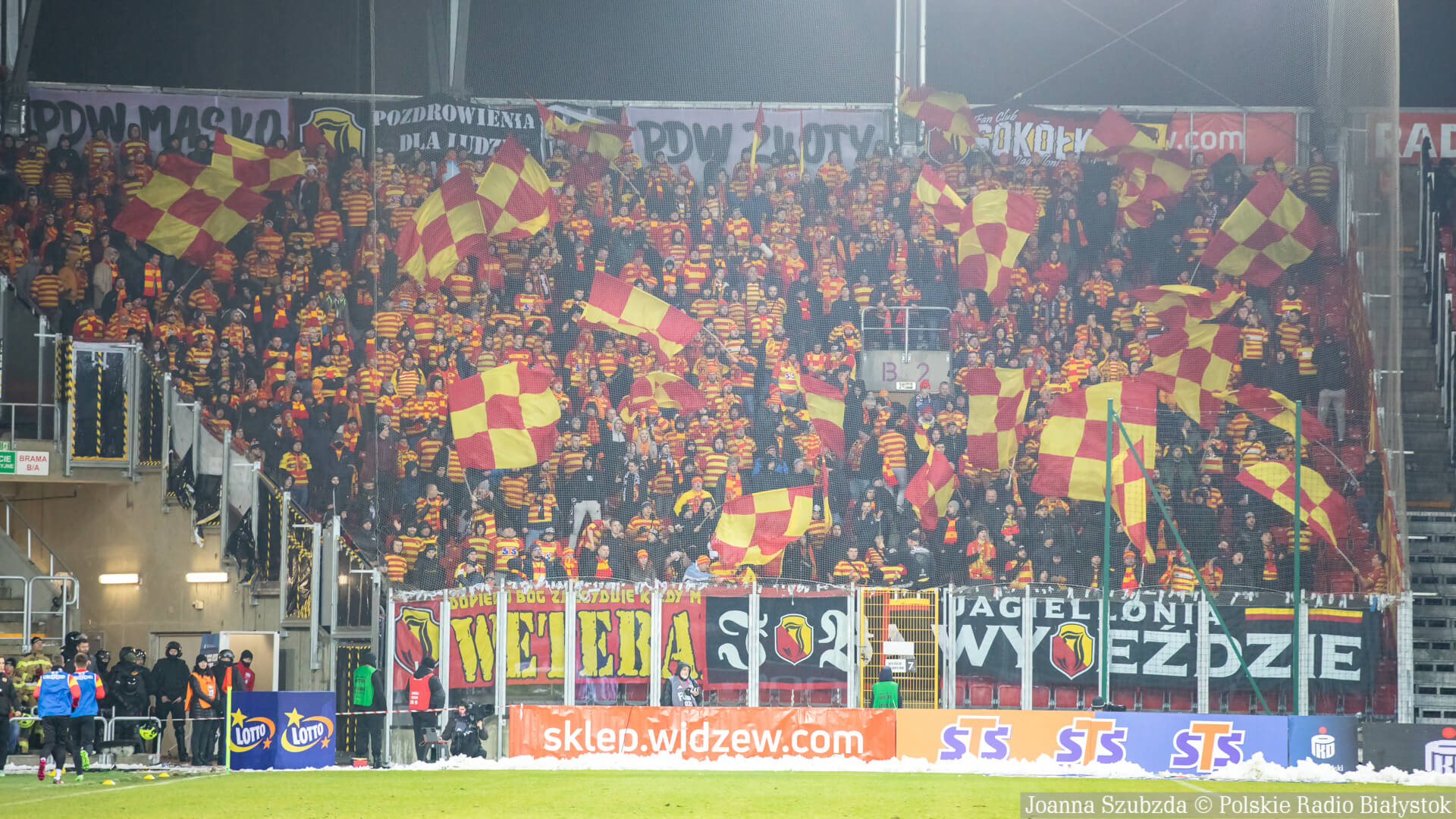 Fani Jagiellonii Białystok wykorzystali wszystkie wejściówki na wyjazd na Widzew Łódź