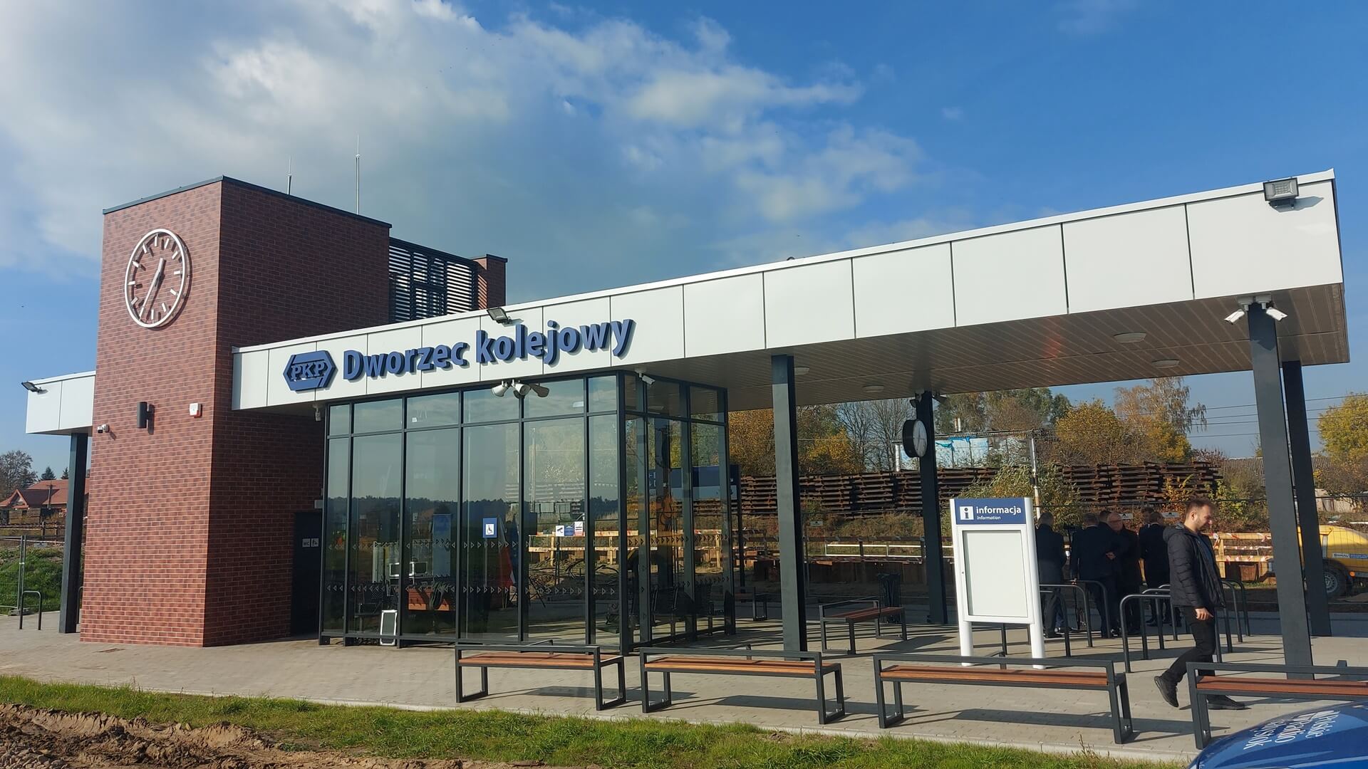 Dworzec kolejowy na stacji Racibory już otwarty