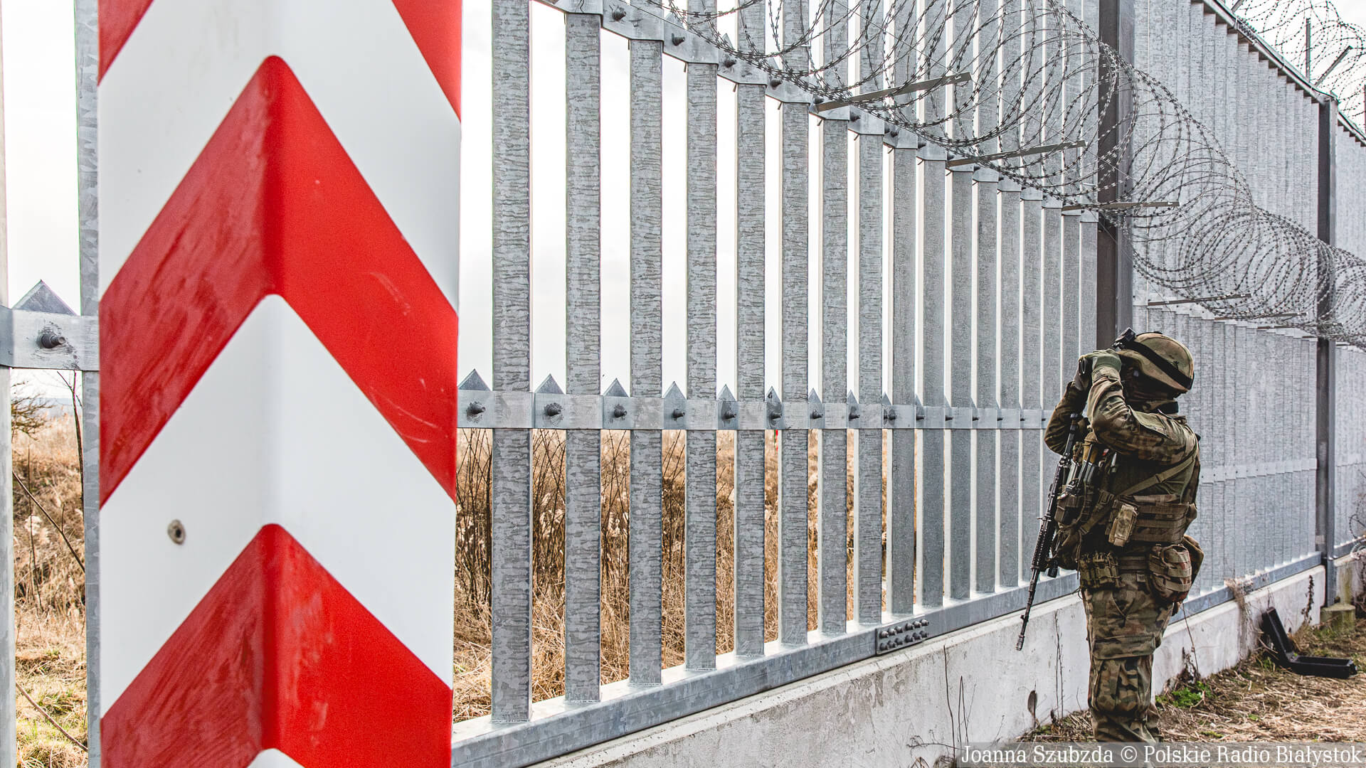 Podlaski odcinek granicy z Białorusią z pełnym nadzorem elektronicznym