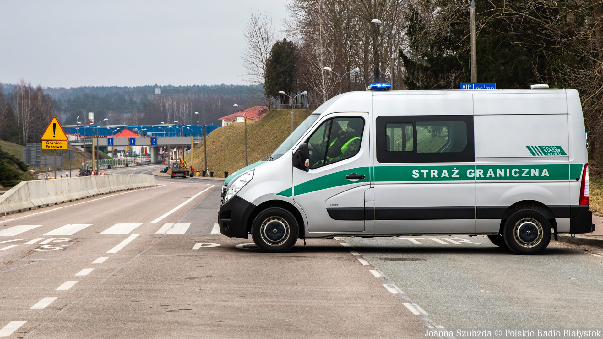 Zamknięto przejście graniczne z Białorusią w Bobrownikach [zdjęcia, wideo]
