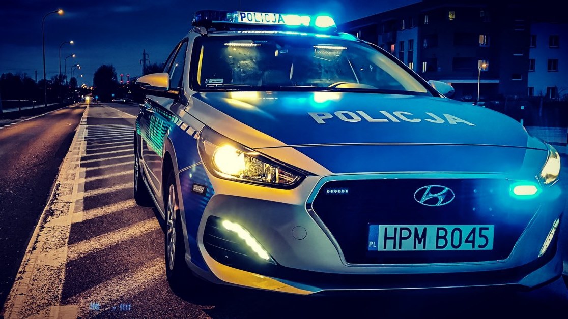 Pościgiem zakończyła się kontrola kierowcy w Grajewie - w samochodzie miał narkotyki