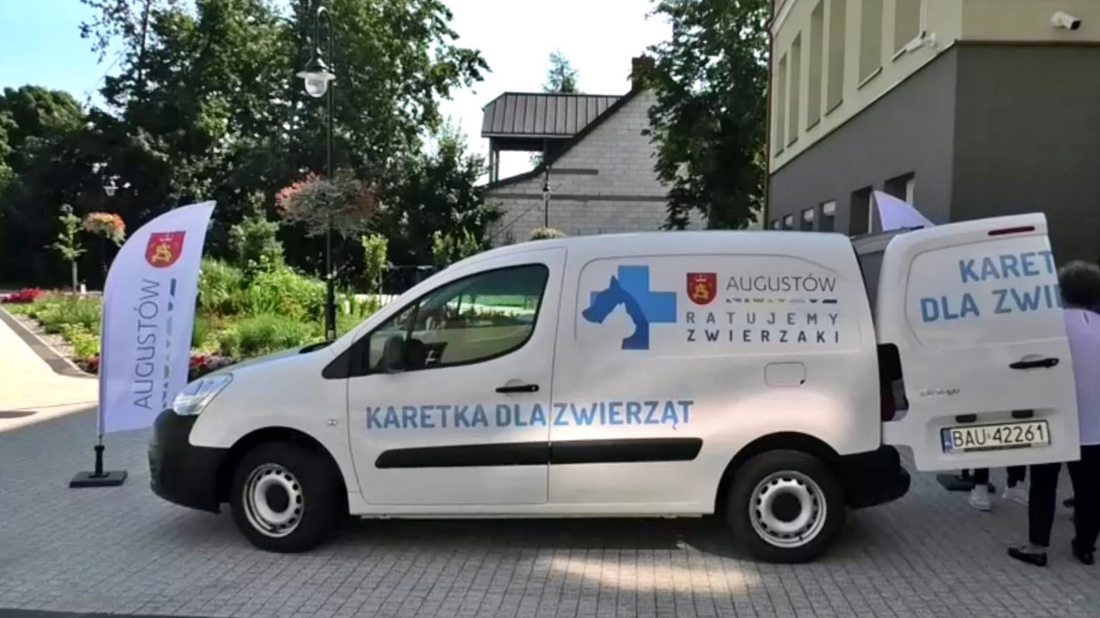 Augustów kupił karetkę dla zwierząt