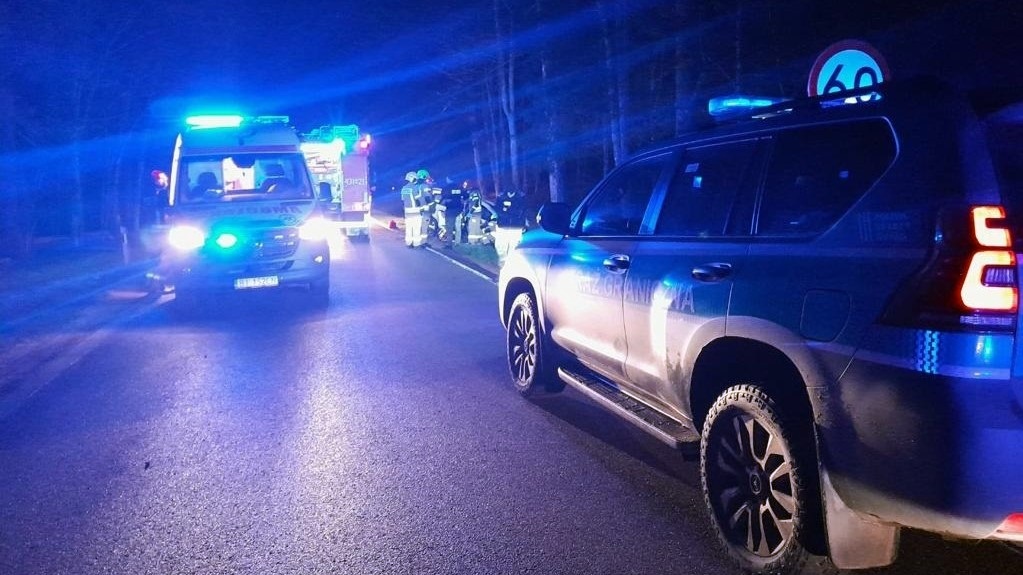 "Kurier" uciekał przed kontrolą SG. Pięć osób trafiło do szpitala