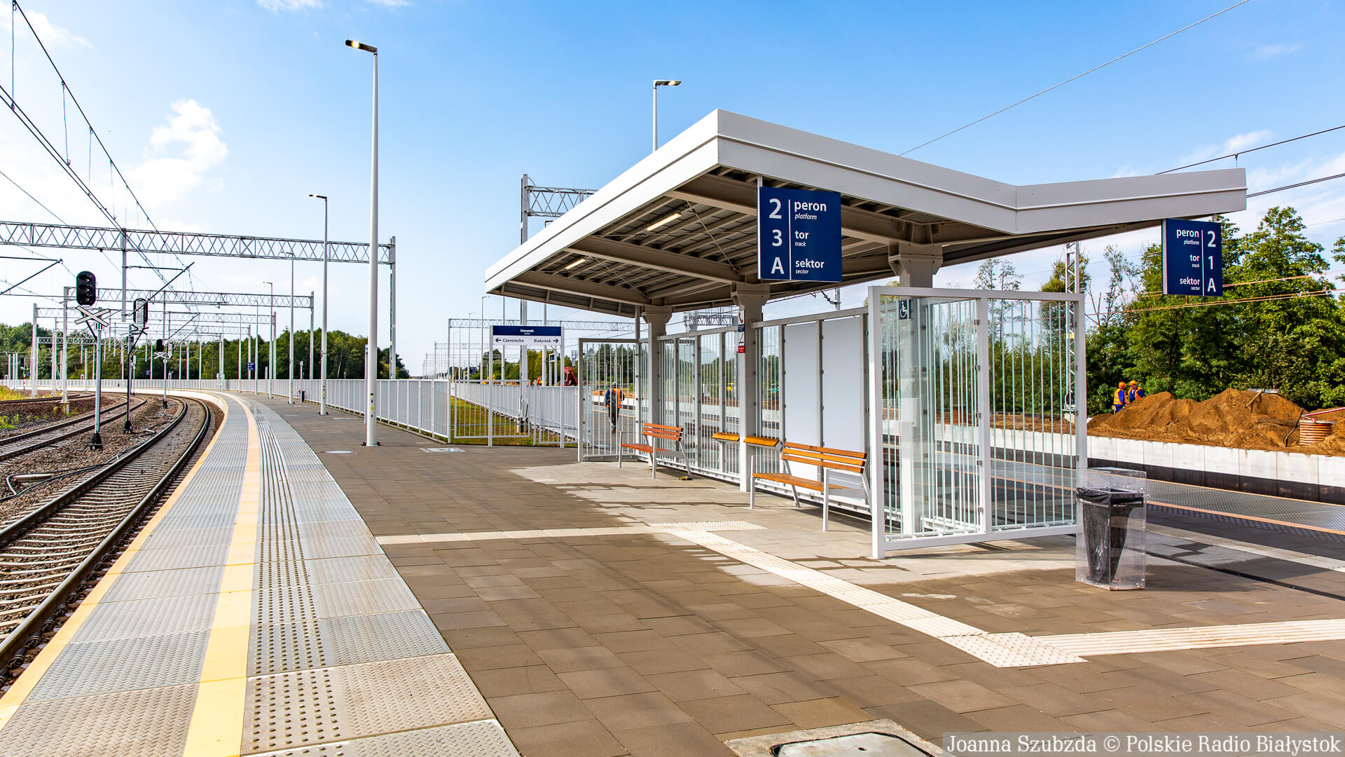 Nowy przystanek kolejowy w mieście - Białystok Zielone Wzgórza [zdjęcia, wideo]